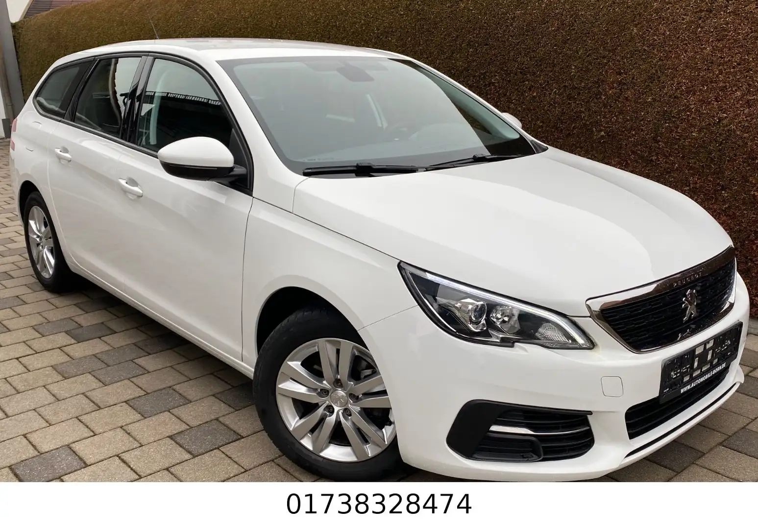 Peugeot 308 BlueHDi 130 Active SW Navi, PDC, Alu. Weiß - 1