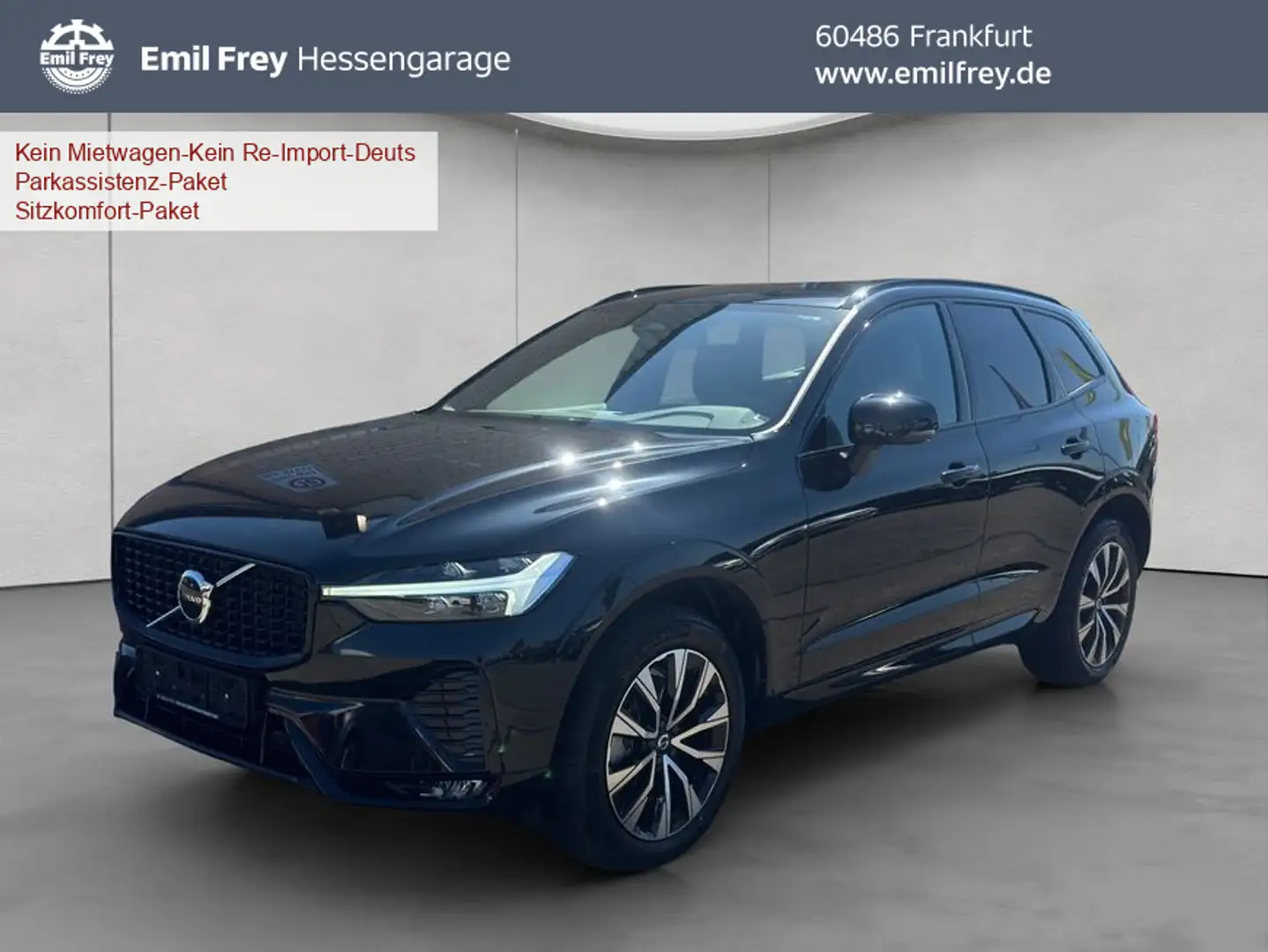 Volvo XC60 XC60 B4 AWD Plus-Dark Aut PilotAssist BLIS Voll-LE Schwarz - 1