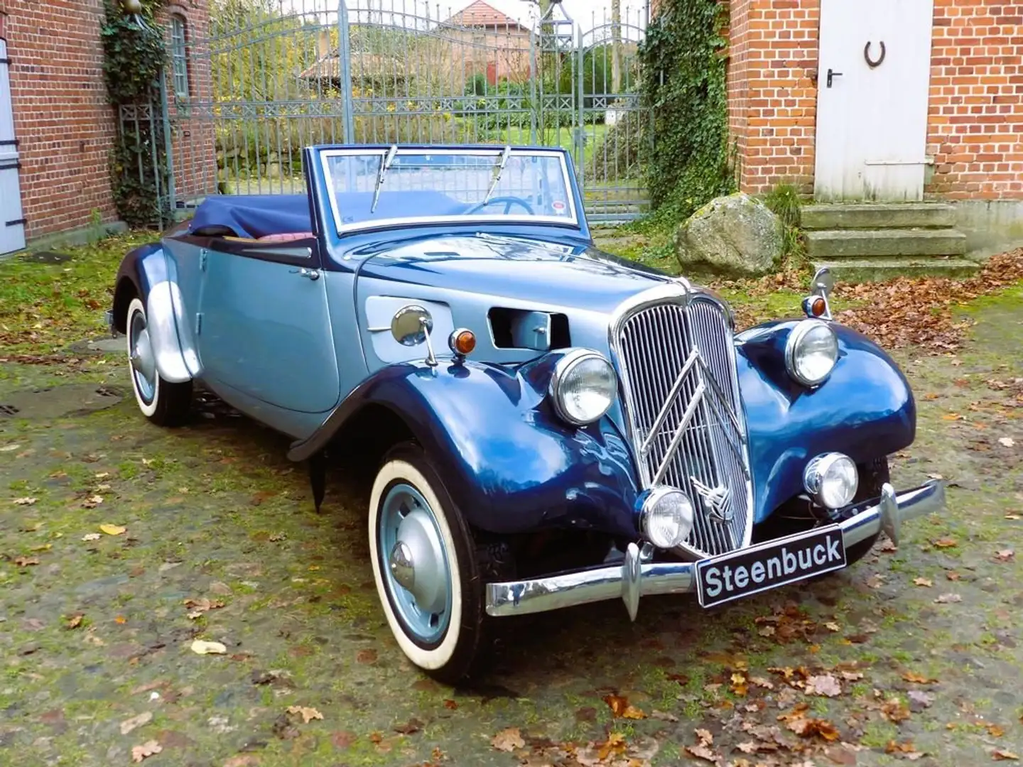 Citroen Traction Avant 11 BL Roadster äußerst selten Azul - 2