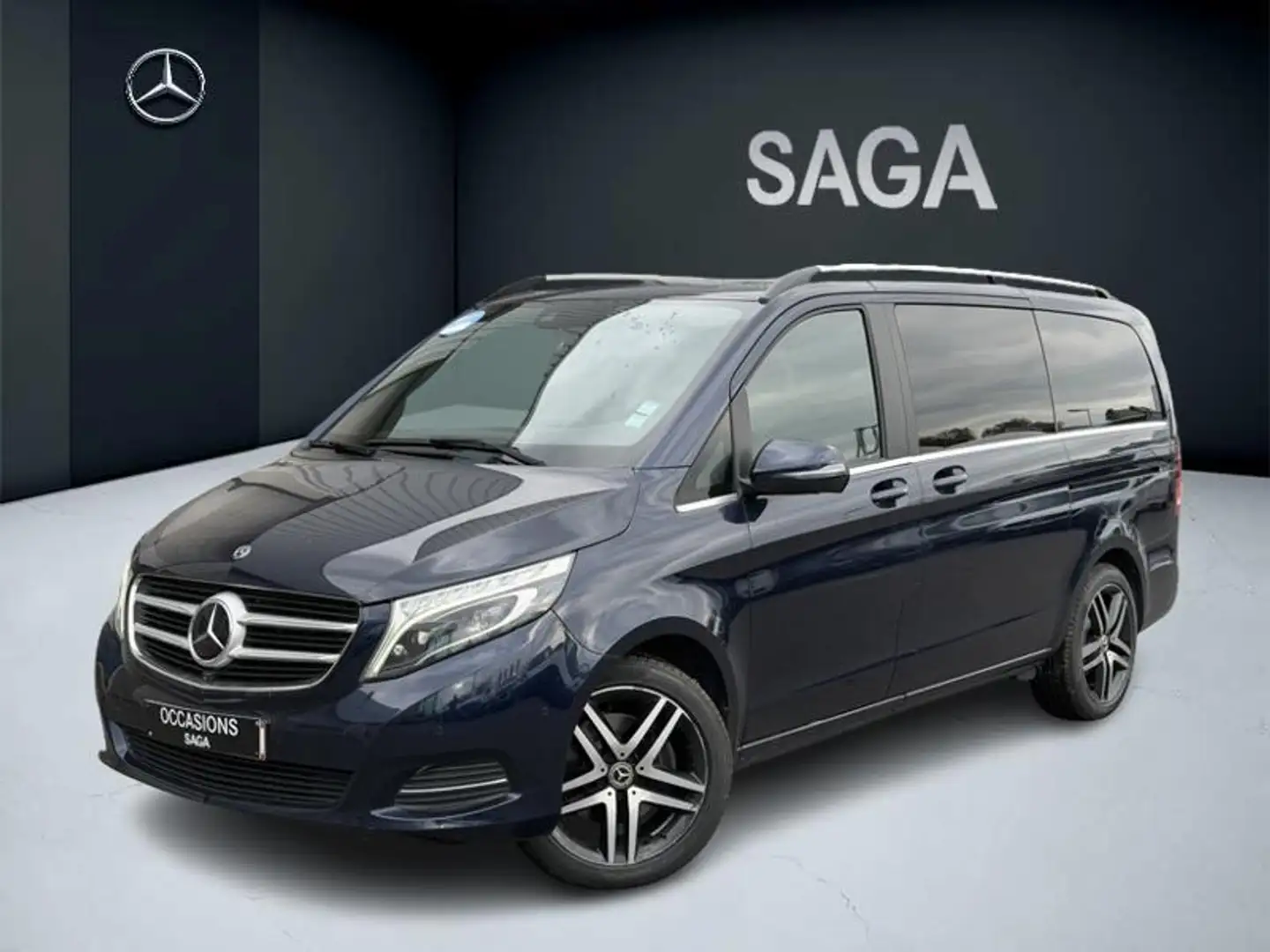 Mercedes-Benz V 250 250 d AVANTGARDE Long Blau - 1