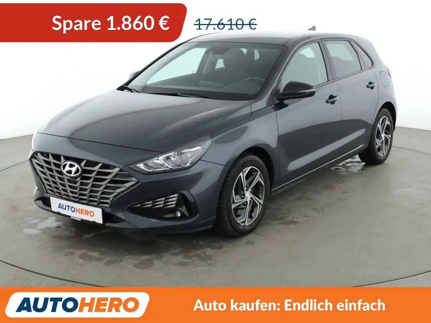 Hyundai i30 1.0 T-GDI Edition 30*TEMPO*CAM*PDC*SHZ* Gris - 1