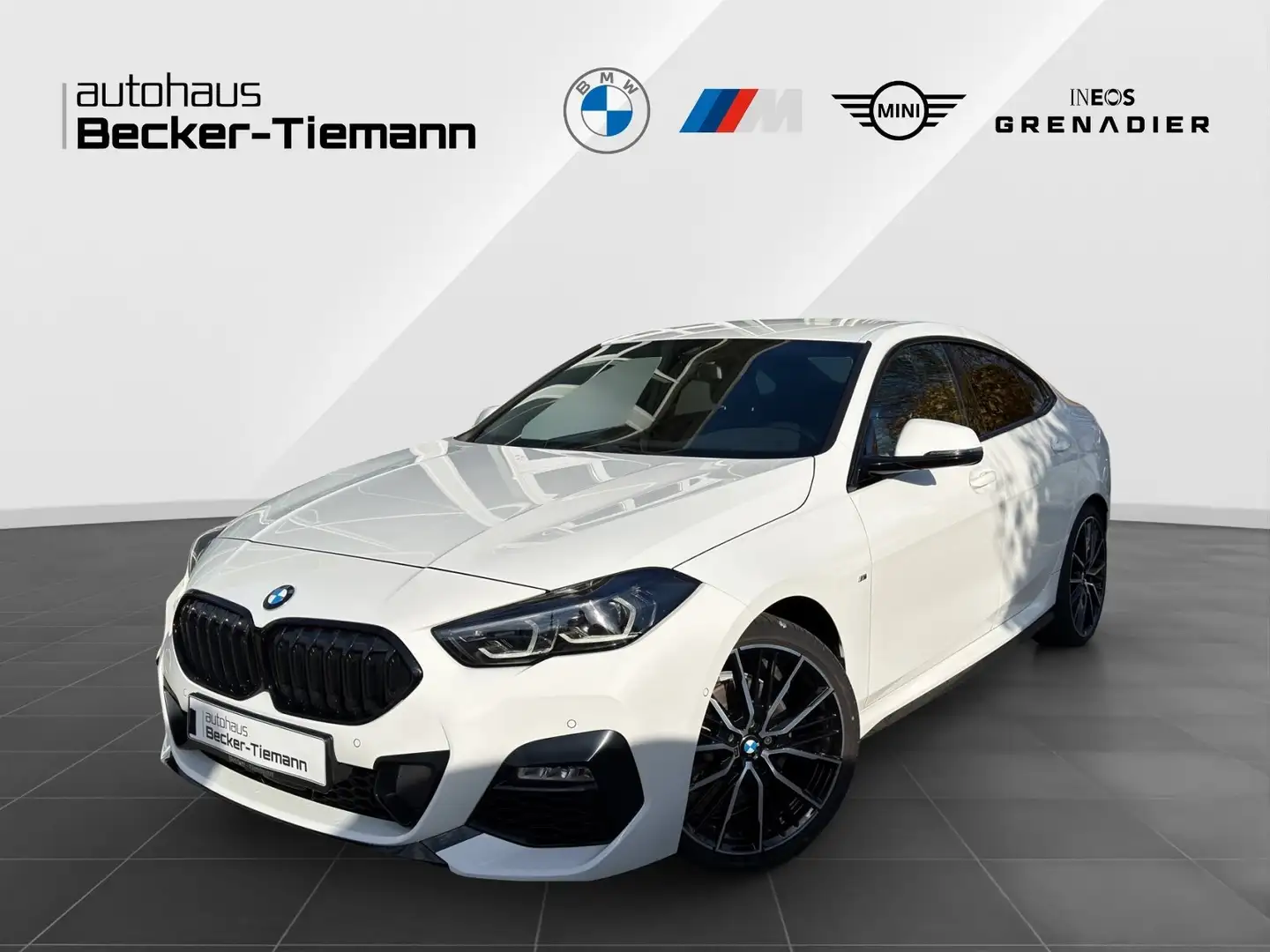 BMW 218 d Gran Coupé 19" / AHK / M Paket / Lkrd Heiz / Key Blanc - 1