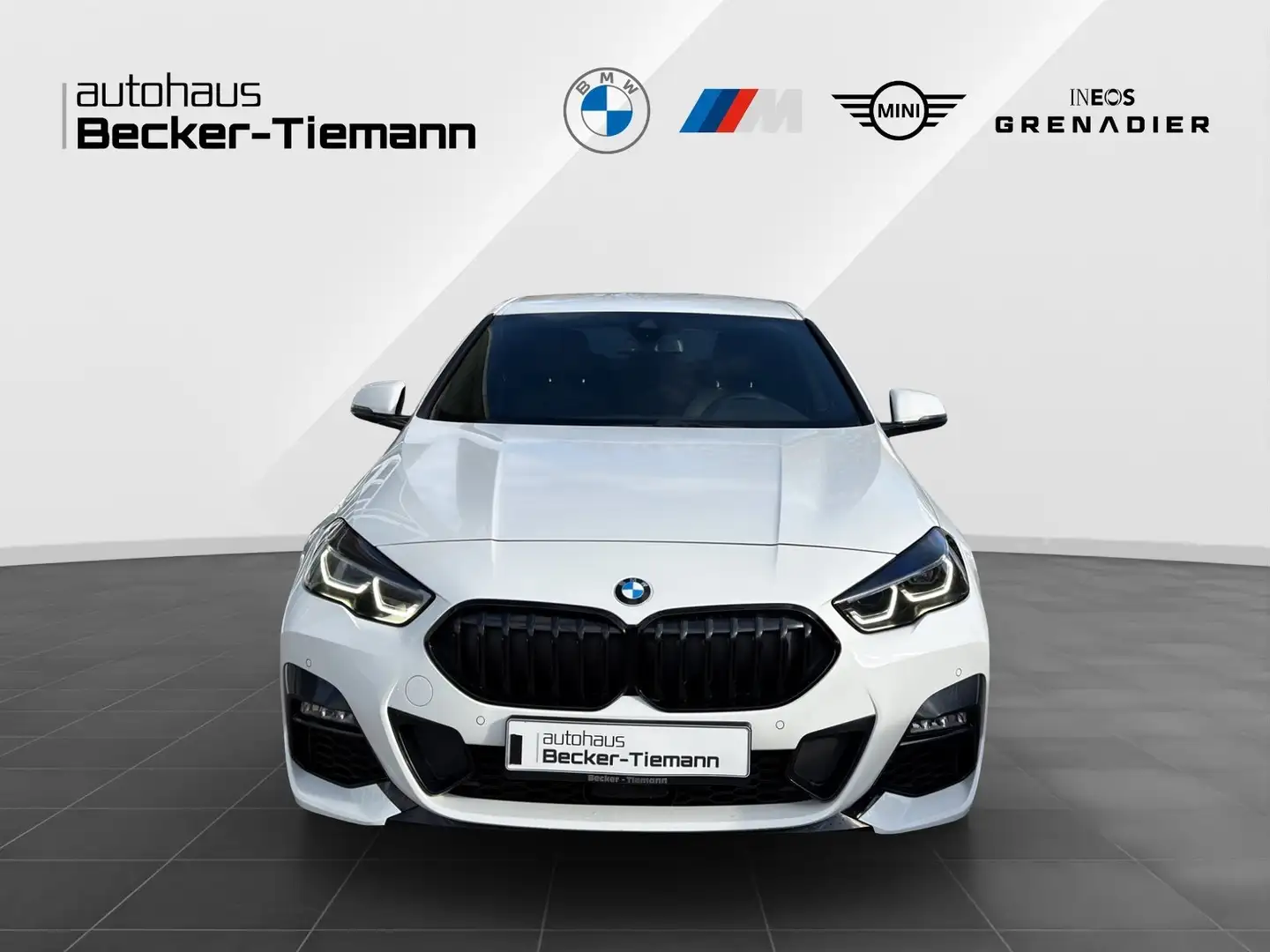 BMW 218 d Gran Coupé 19" / AHK / M Paket / Lkrd Heiz / Key Blanc - 2