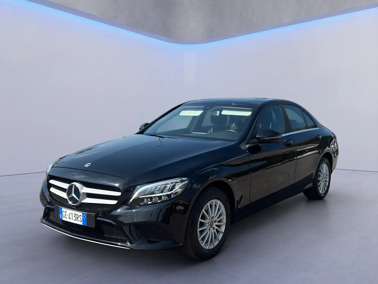 Mercedes-Benz C 200 C 200 d Premium auto Schwarz - 2