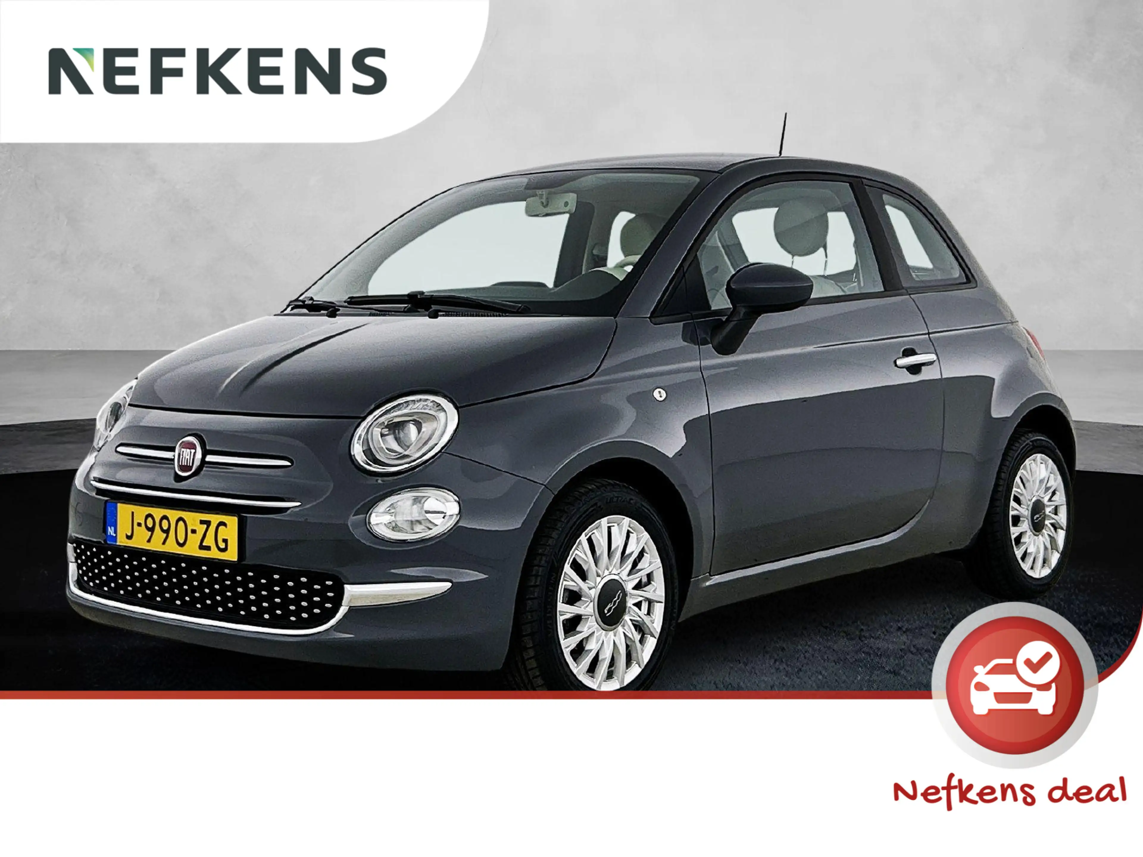 Fiat 500 1.0 Hybrid Lounge 70pk | Climate Control | Cruise