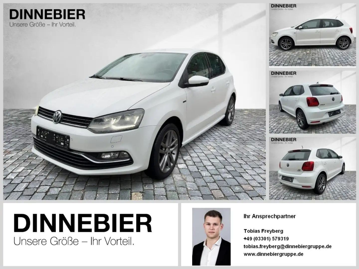 Volkswagen Polo Lounge DynLicht KAM LED LM Weiß - 1