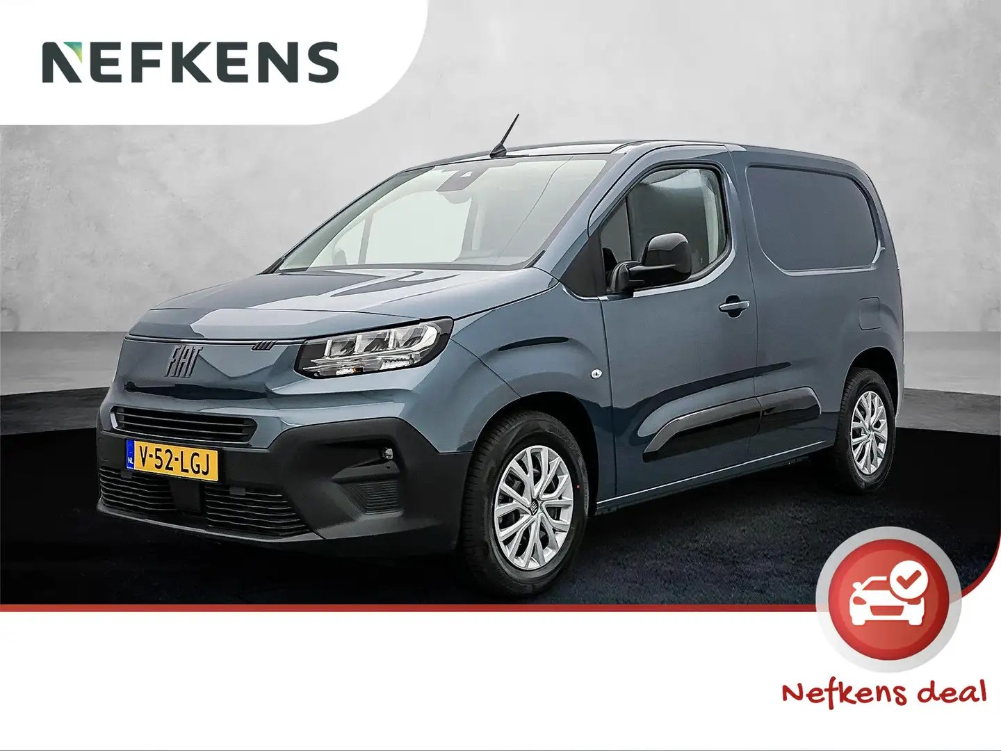 Fiat E-Doblo EV L1 50 kWh 136PK | Navigatie | Rondomzicht Camer Niebieski - 1