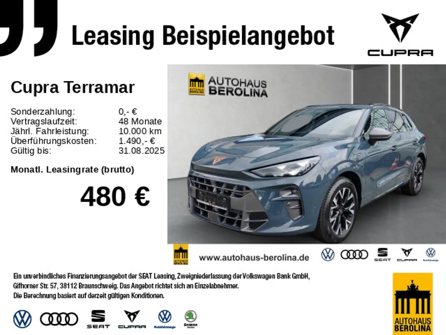CUPRA Terramar 1.5 e-Hybrid DSG *ACC*HuD*NAV*R-CAM* Azul - 1