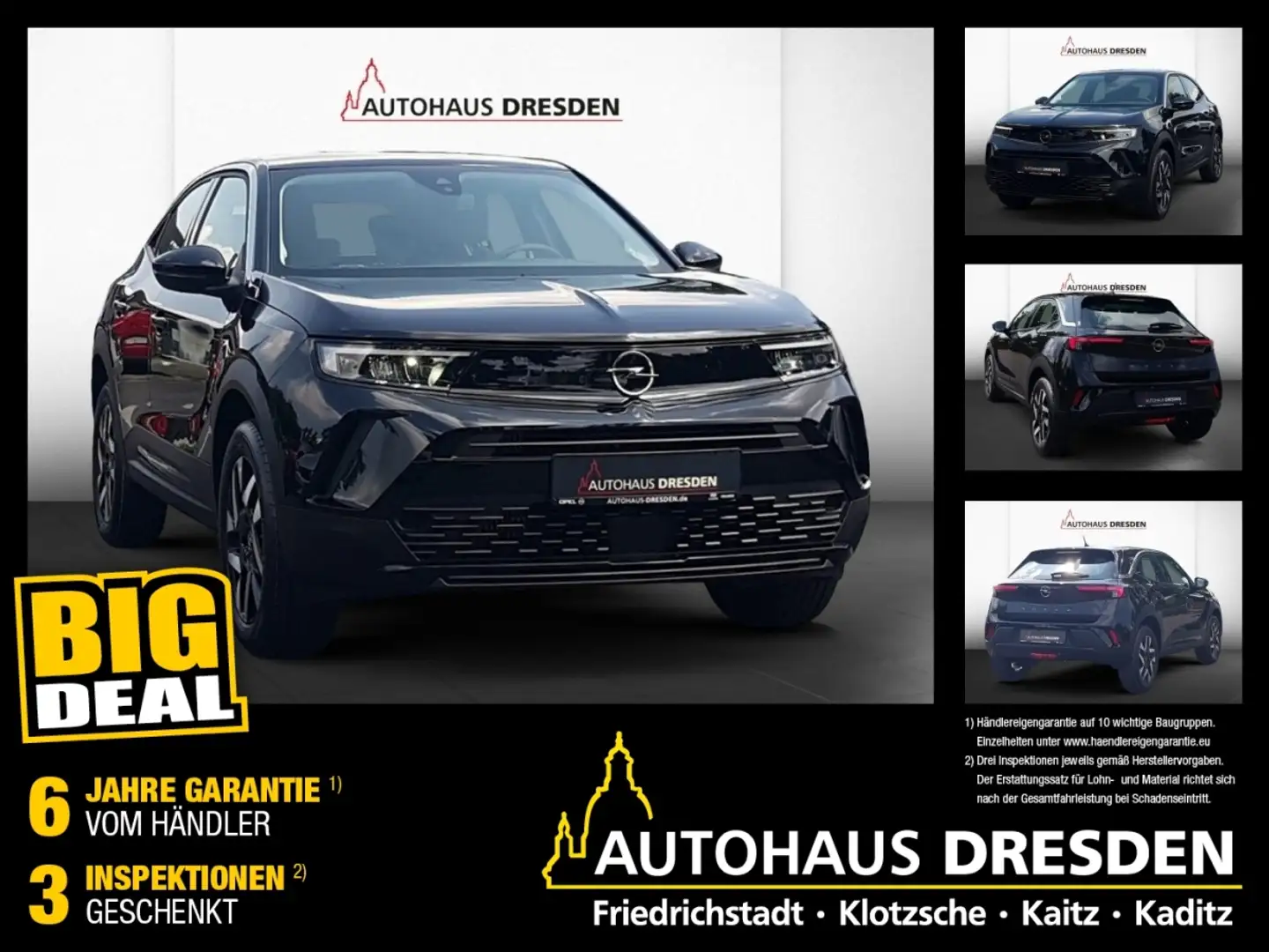 Opel Mokka 1.2 Turbo *LED*DAB*PDC*KAM* Schwarz - 1