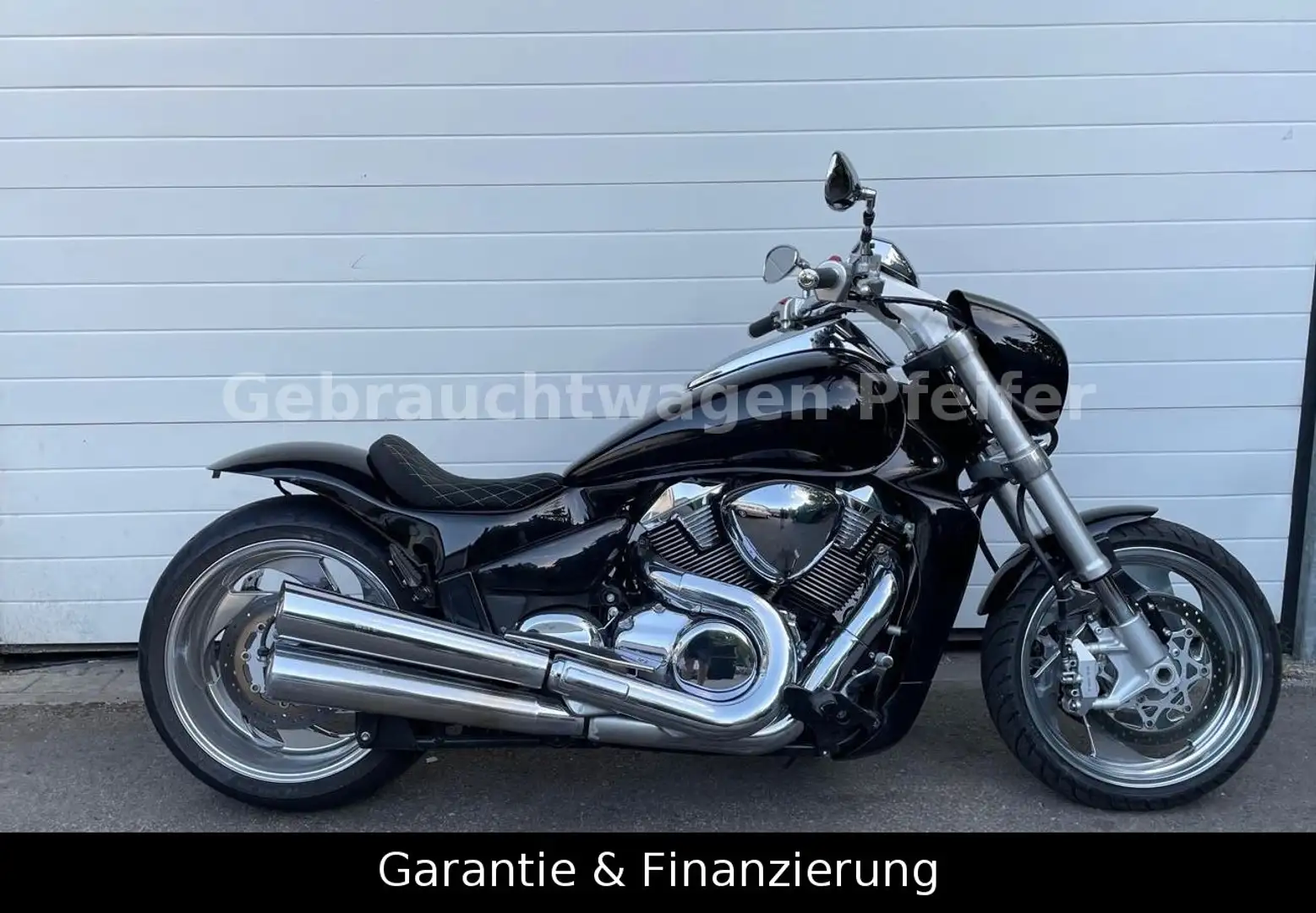 Suzuki VZR 1800 Intruder*Thunderbike Umbau*TÜV* Siyah - 1