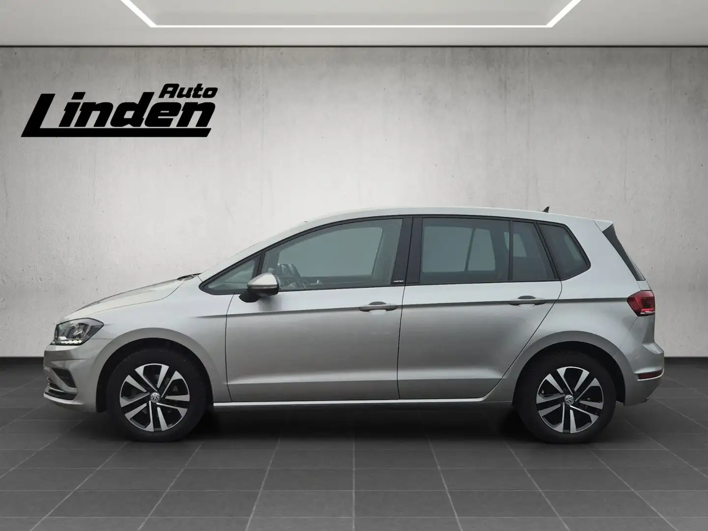 Volkswagen Golf Sportsvan United Navi Carplay SHZ PDC Silber - 2