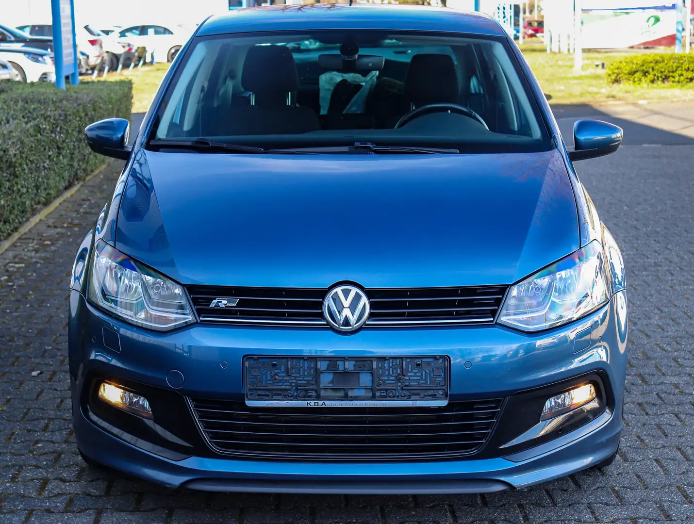Volkswagen Polo R-LINE Sound*NAVI*SiHEIZ*TEMPO*PDC*MALLORY ALU* Blau - 2