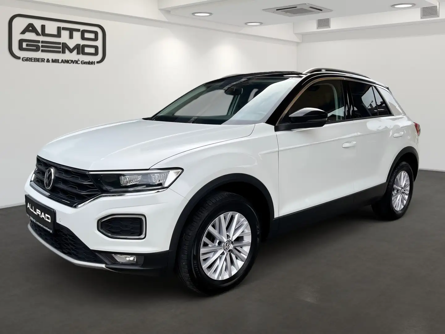 Volkswagen T-Roc 2,0 TDI SCR 4Motion Design DSG Weiß - 1