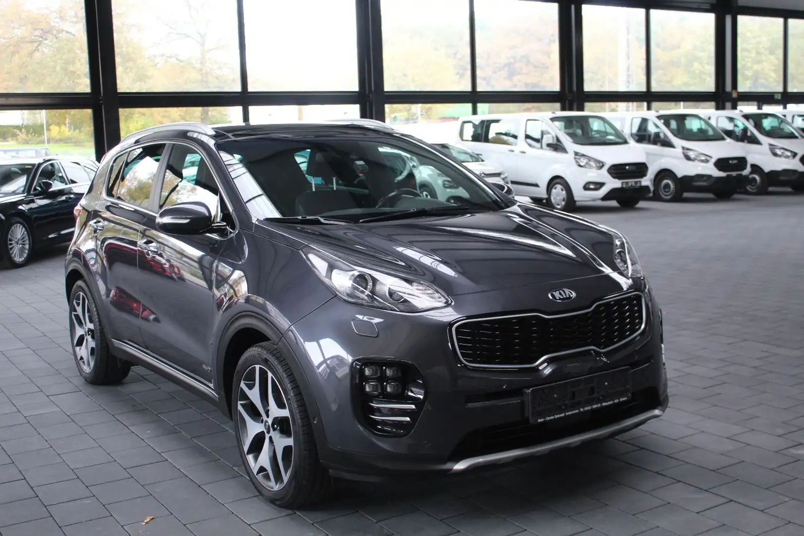 Kia Sportage GT-Line 4WD Automatik Gris - 1