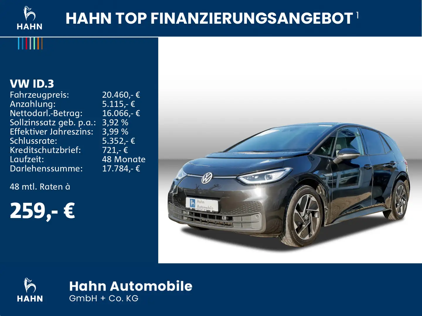Volkswagen ID.3 Pro Performance Business Wärmepumpe Schuko Grau - 2