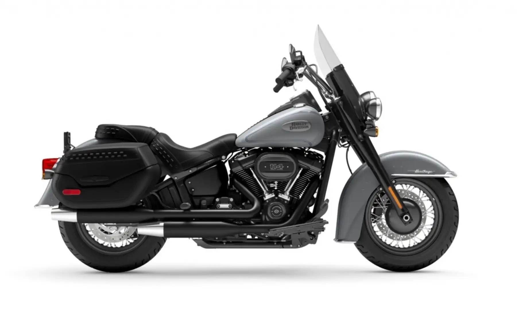 Harley-Davidson Heritage Softail FLHCS CLASSIC " STOCK DEAL " Argintiu - 1