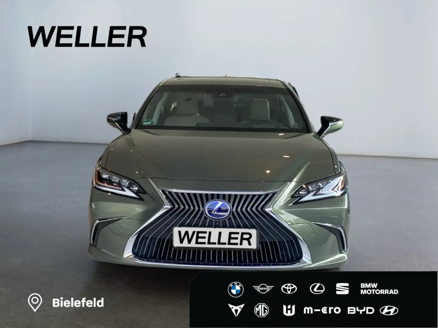 Lexus ES 300 h *Bi-LED*HUD*Leder*360*GSD*Levinson*ACC*Allwetter Groen - 2