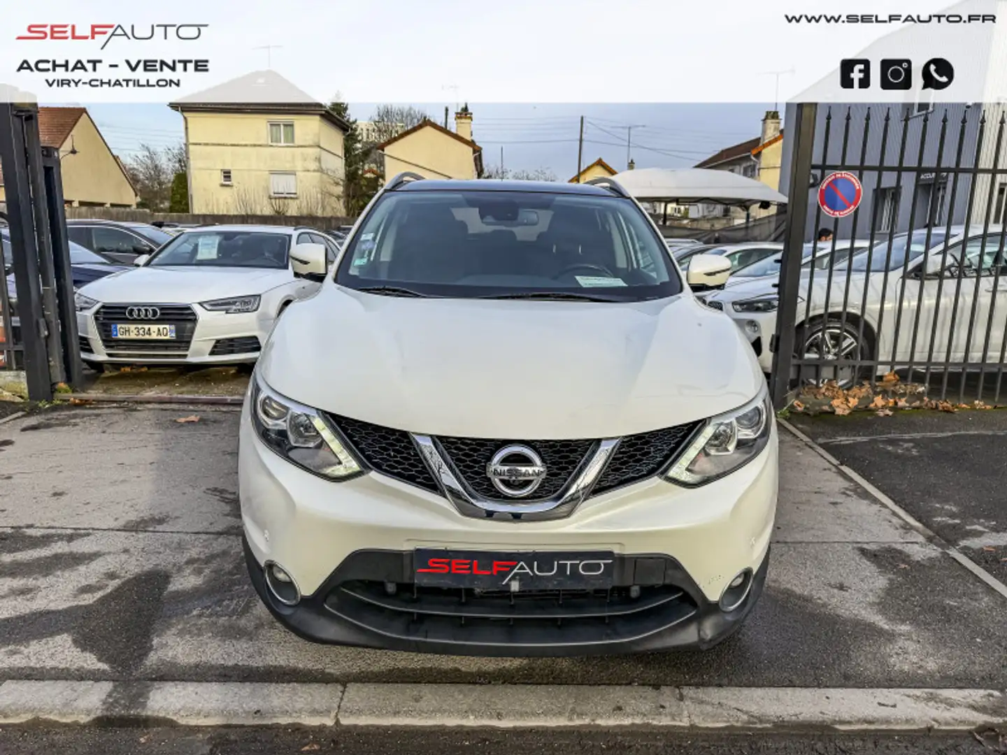 Nissan Qashqai 1.2 DIG-T 115CH N-CONNECTA XTRONIC Blanc - 2