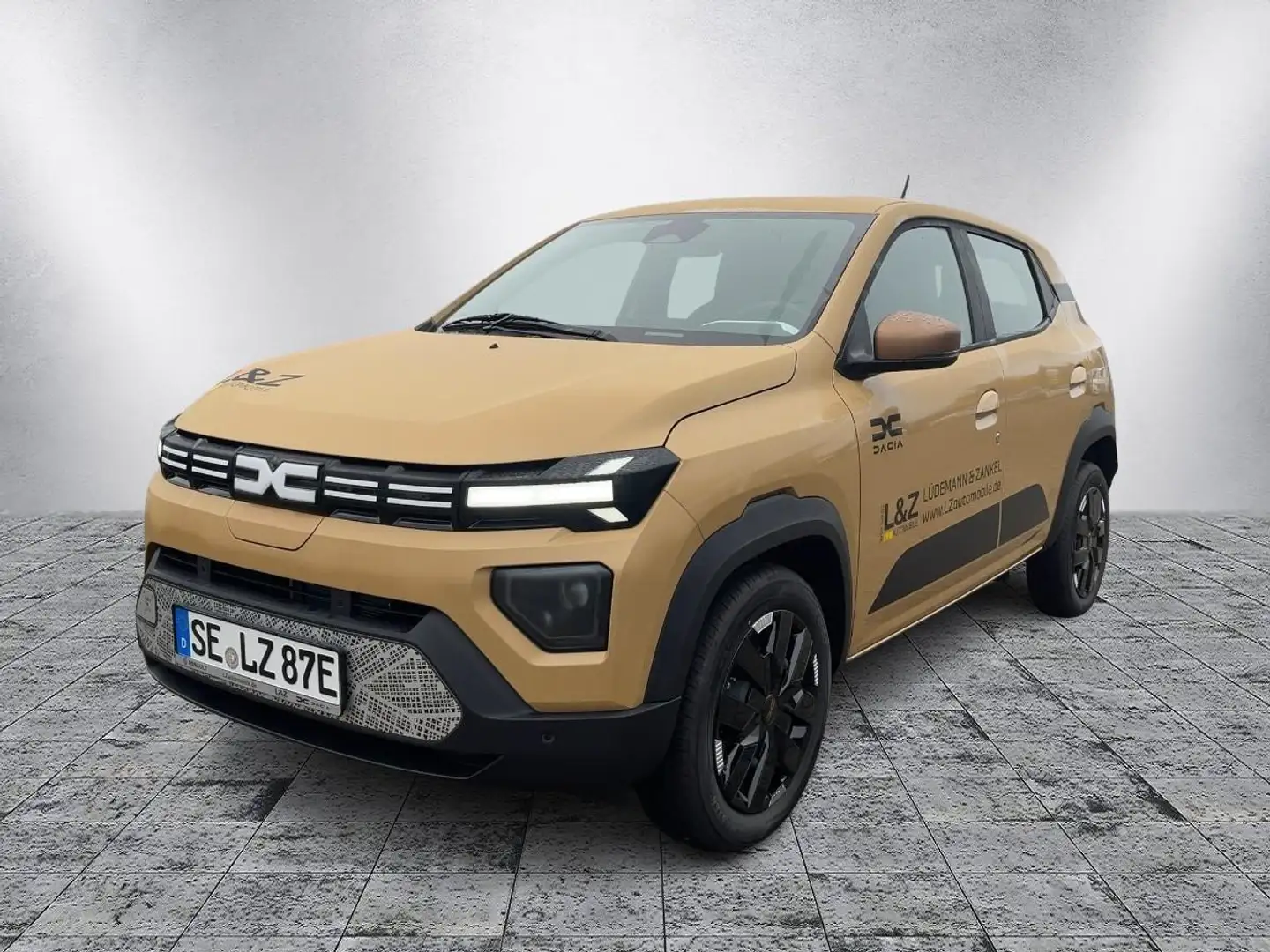Dacia Spring Extreme ELECTRIC 65 Navi/GJR/Kamera Beige - 1