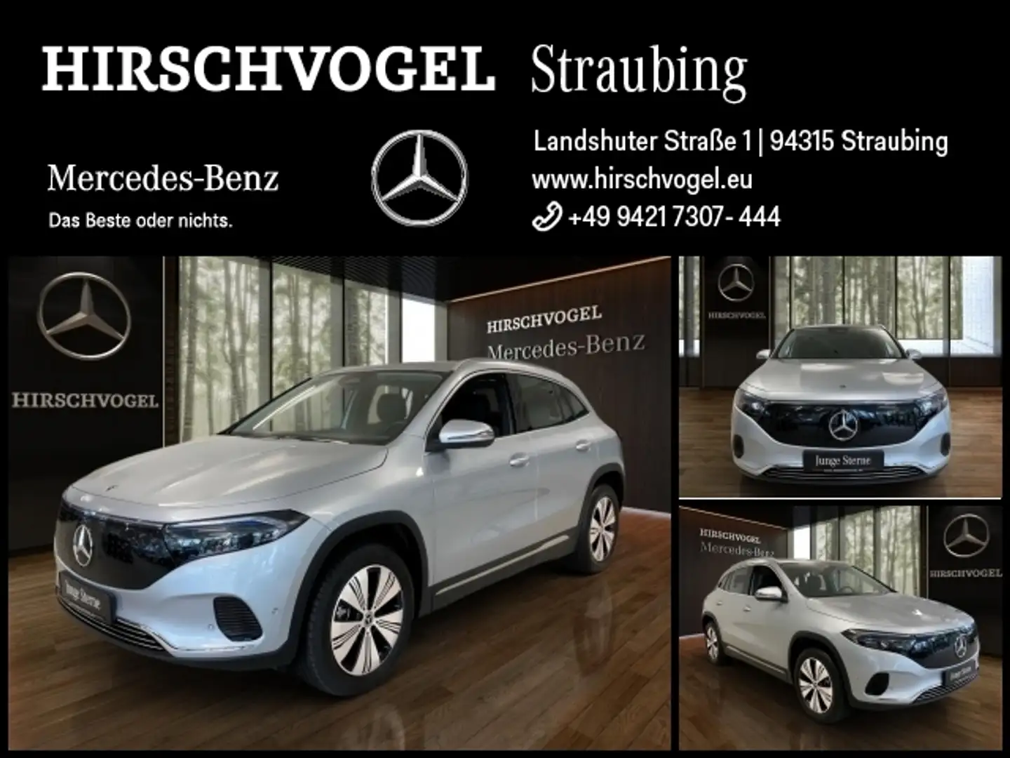 Mercedes-Benz EQA 300 4M Progressive+MBUX+Navi-Pr.+LED+Kam+PDC Plateado - 1