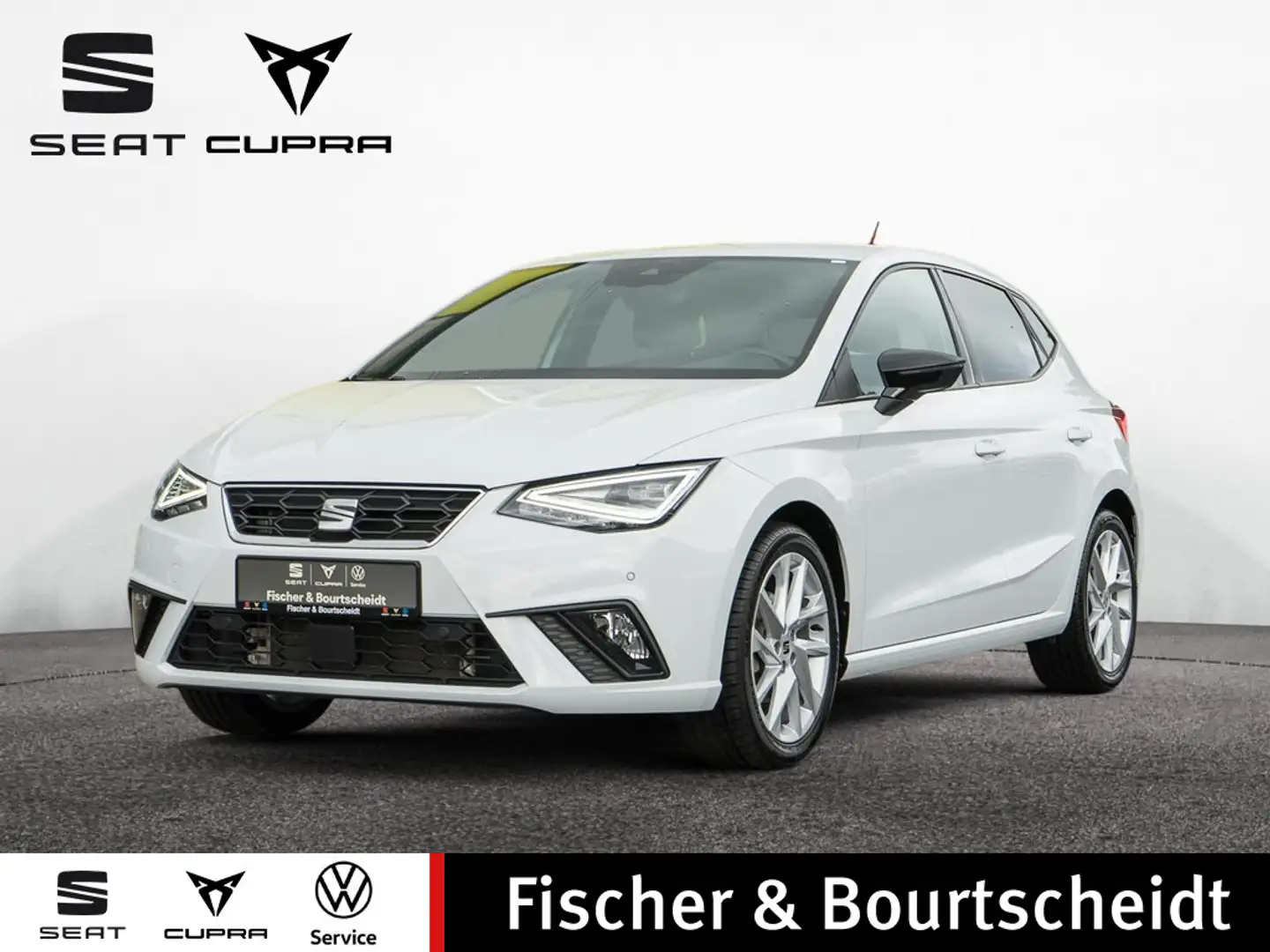 SEAT Ibiza 1.5 TSI FR NAVI KAMERA SHZ LED PDC FSE Wit - 1