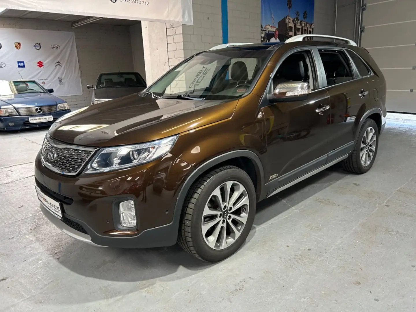 Kia Sorento Platinum Edition 4WD Automatik Leder xen Brązowy - 1