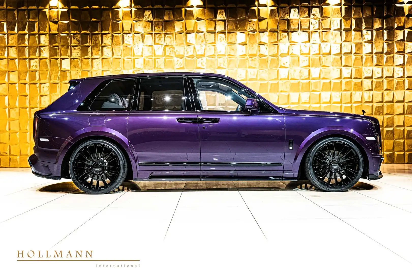 Rolls-Royce Cullinan by MANSORY+WIDEBODY+4 SEAT+STAR ROOF+ Violet - 2
