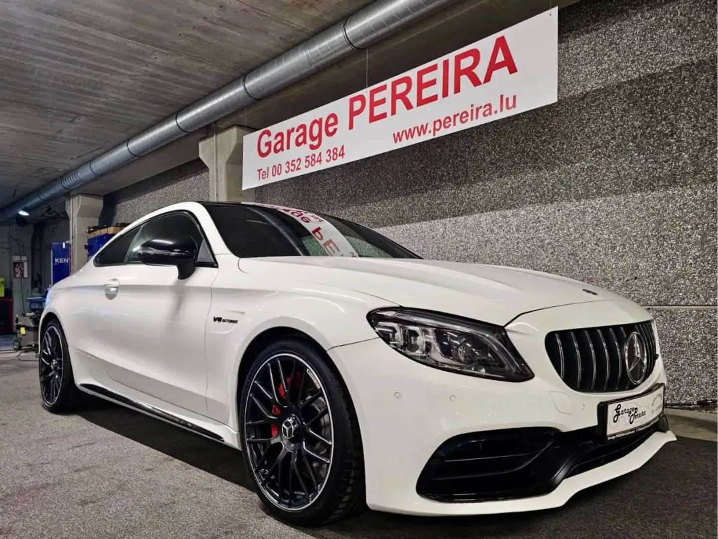 Mercedes-Benz C 63 AMG S 4.0 V8  BURMESTER PERFORMANCE Pas de Malus en Fr Wit - 1