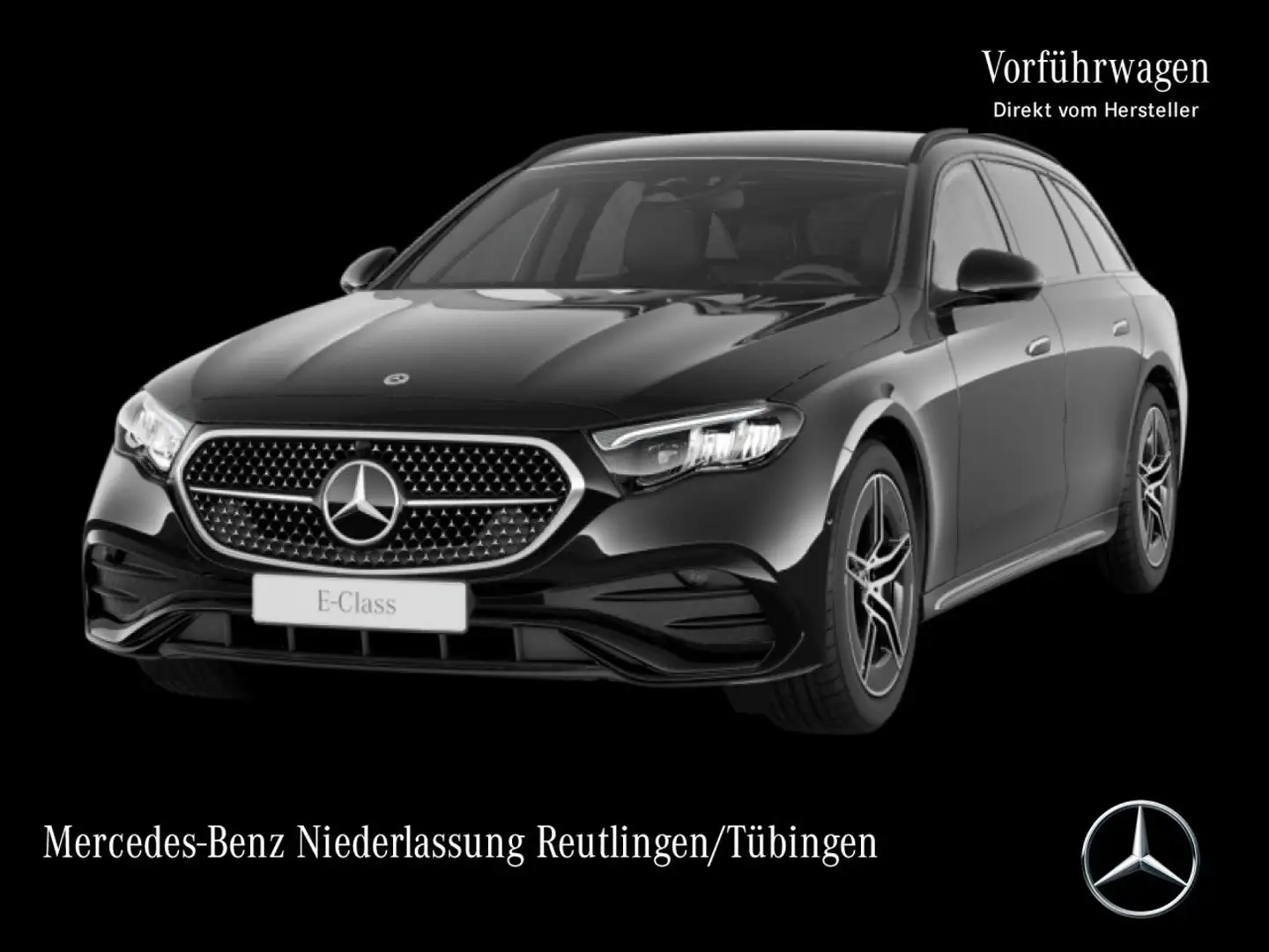 Mercedes-Benz E 200 T AMG Distr. LED AHK Night Kamera Totwinkel Schwarz - 1