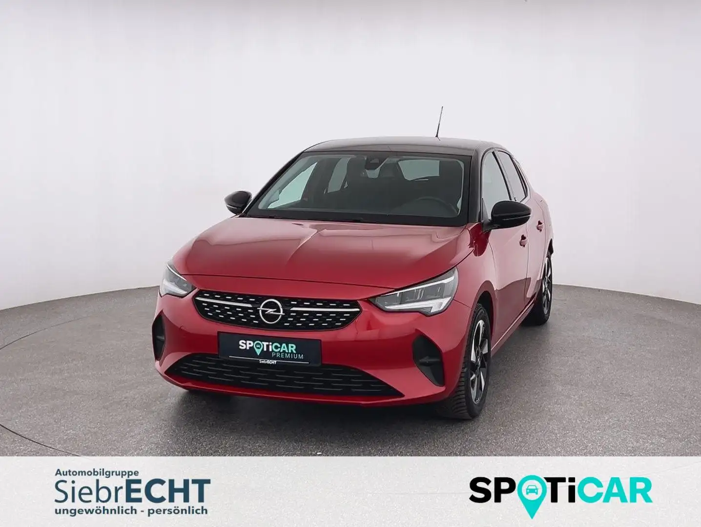 Opel Corsa F e Elegance*RFK*SHZ*LKH*uvm Rood - 1