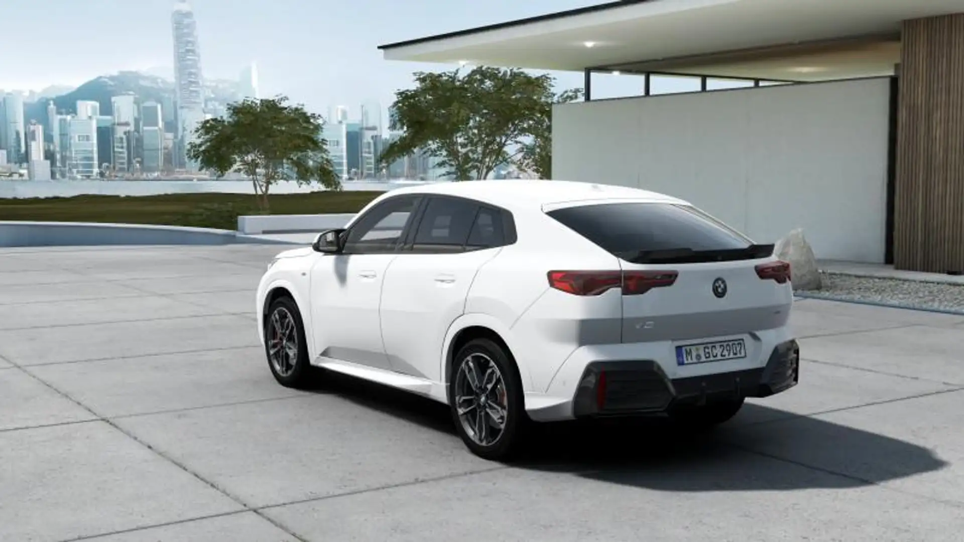 BMW X2 sdrive 18d MSport Pro auto Bianco - 2