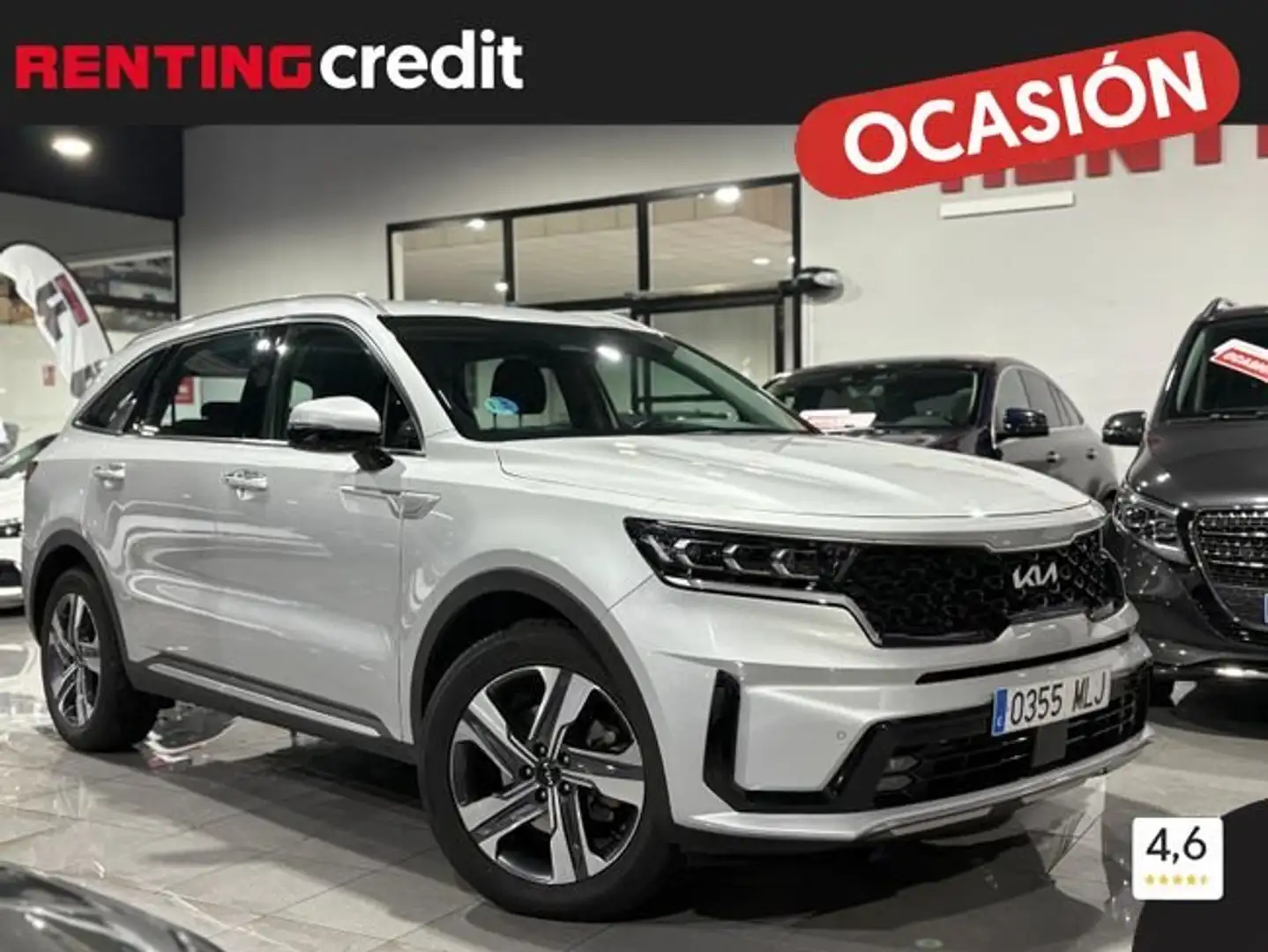 Kia Sorento 1.6 TGDi HEV Drive 4x2 7pl Plateado - 1