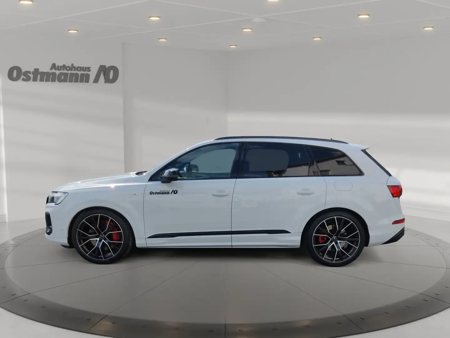 Audi Q7 3.0 TFSI-e 60 quattro S-Line Matrix AUT HUD Weiß - 2