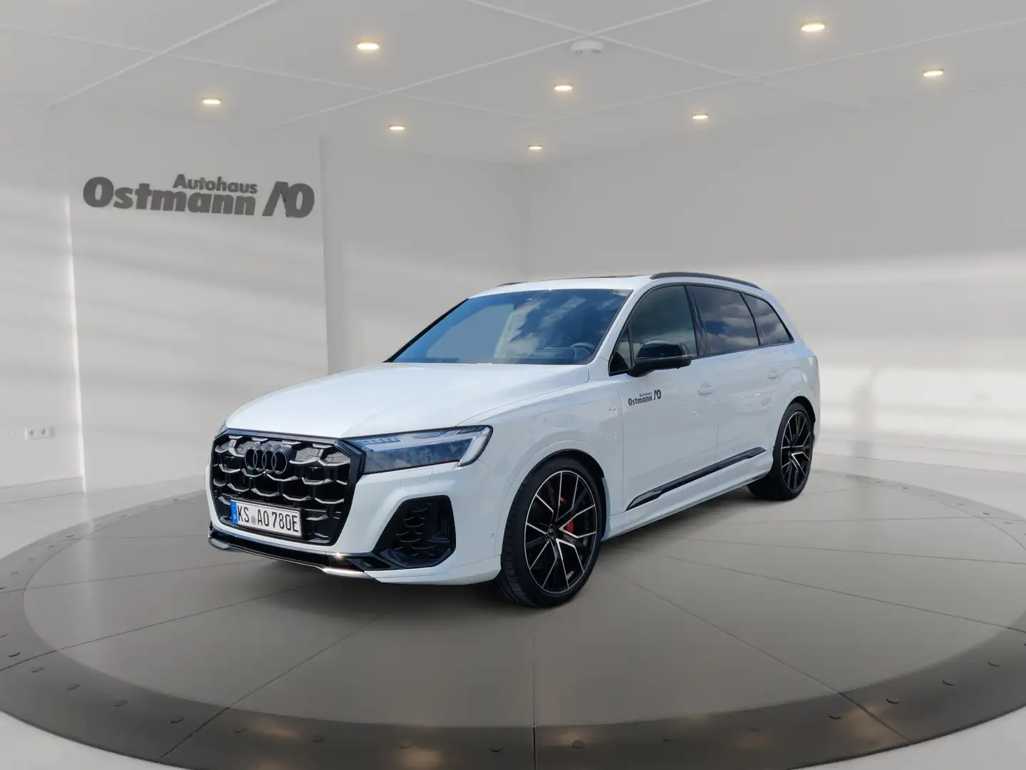 Audi Q7 3.0 TFSI-e 60 quattro S-Line Matrix AUT HUD Weiß - 1