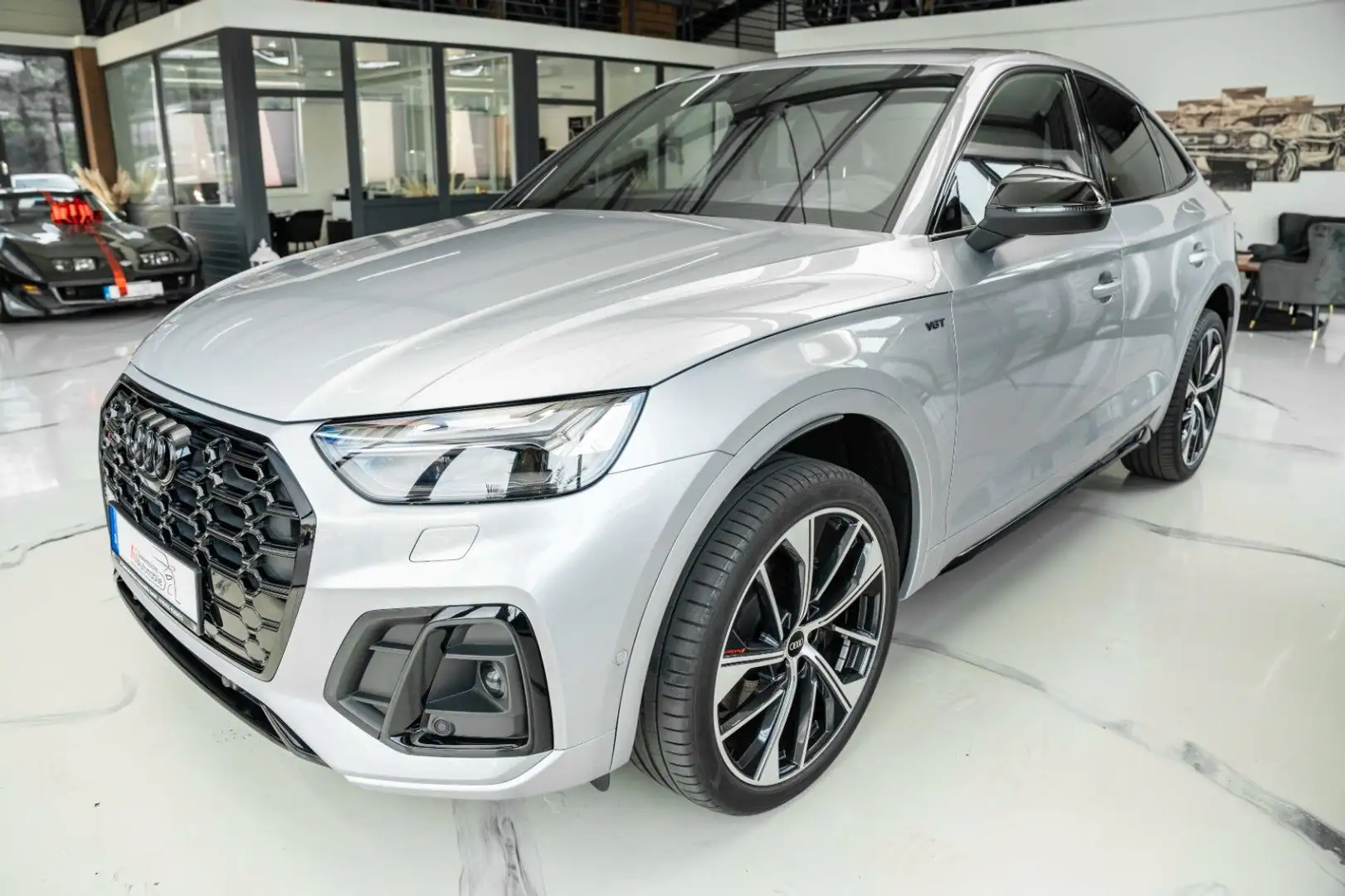 Audi SQ5 3,0 TFSI LCD/LED/PANO VOLL Argent - 1