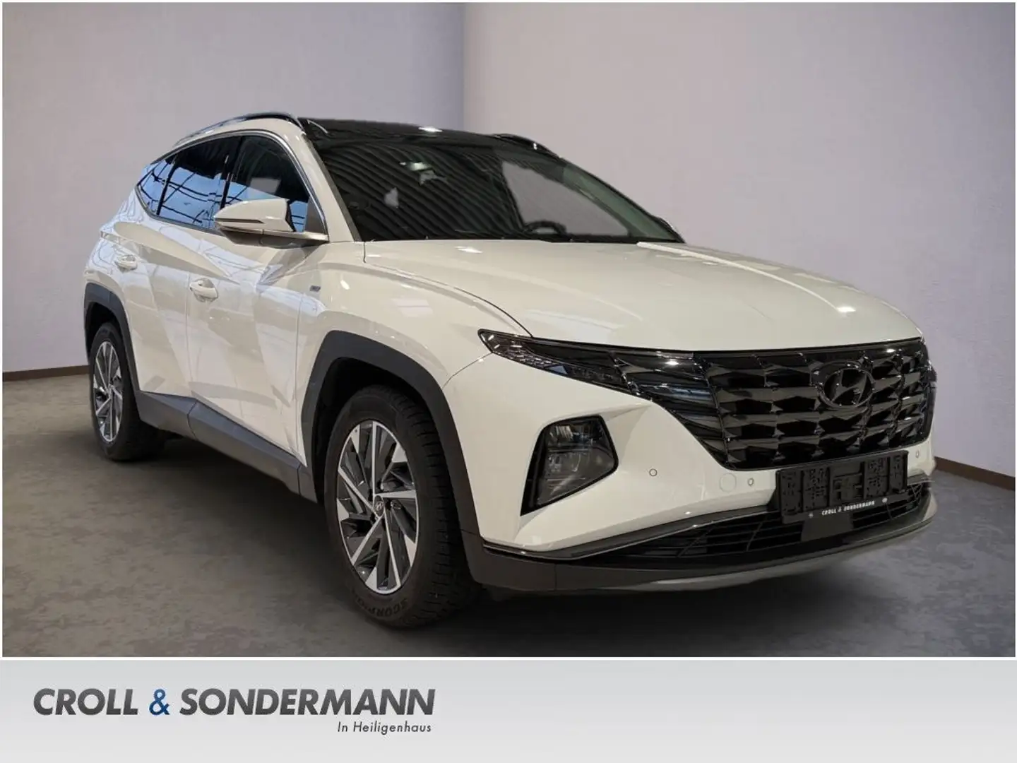 Hyundai TUCSON 1.6 T-GDi 48V Trend Pano, Kamera, Navi Bianco - 2