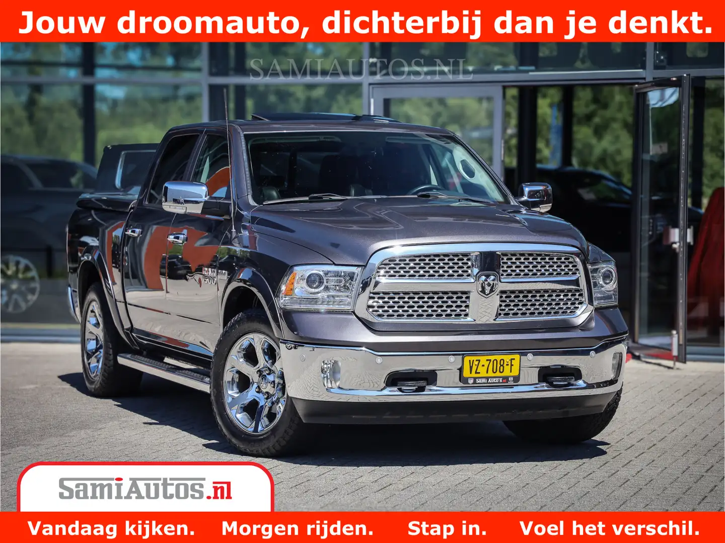 Dodge RAM 1500 LARAMIE | LAGE BIJTELLING | 6 PERSOONS | 5.7 Gris - 2
