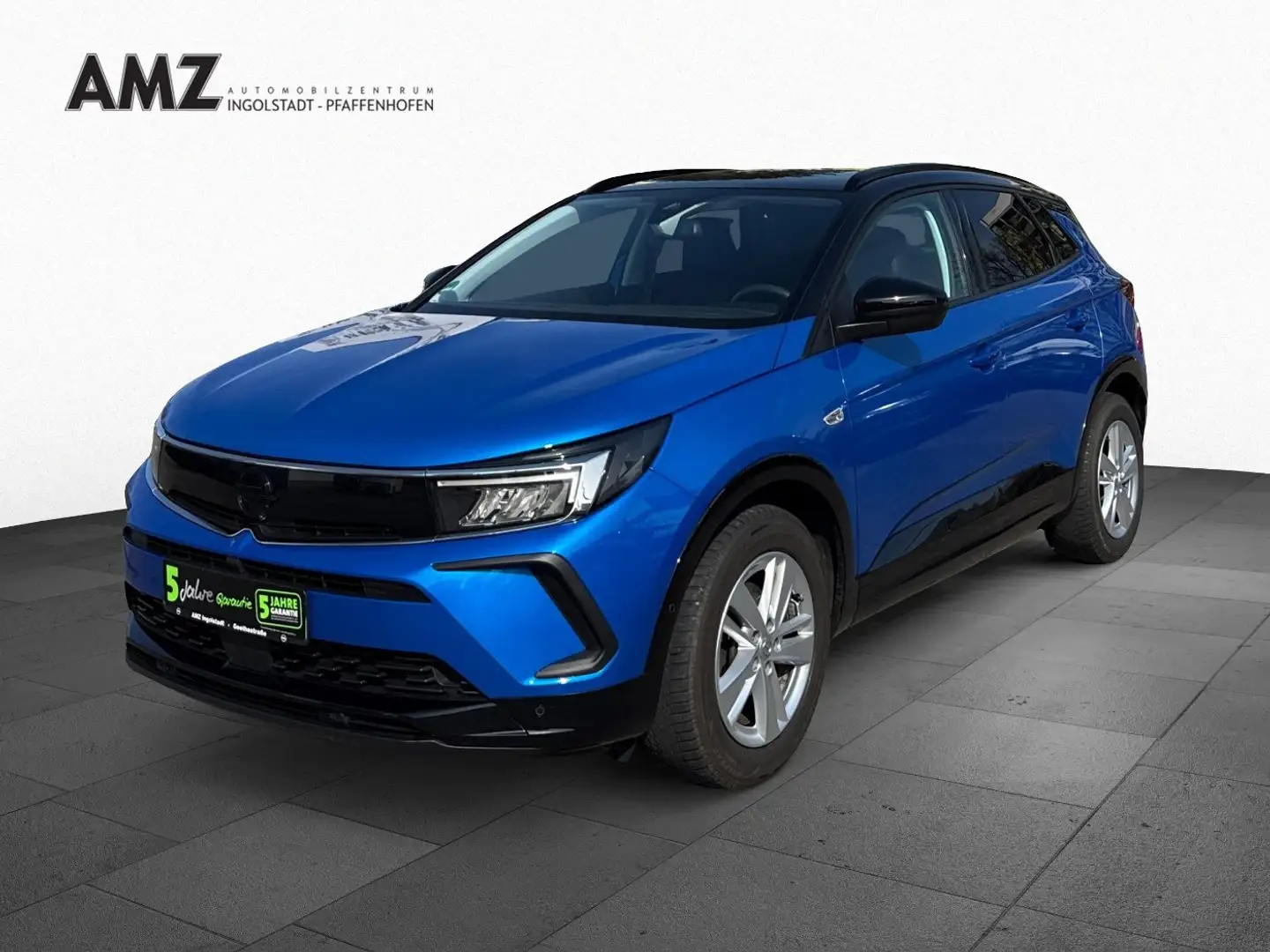 Opel Grandland GS Line NAVI W-Paket KAM Klimaauto. Blauw - 2