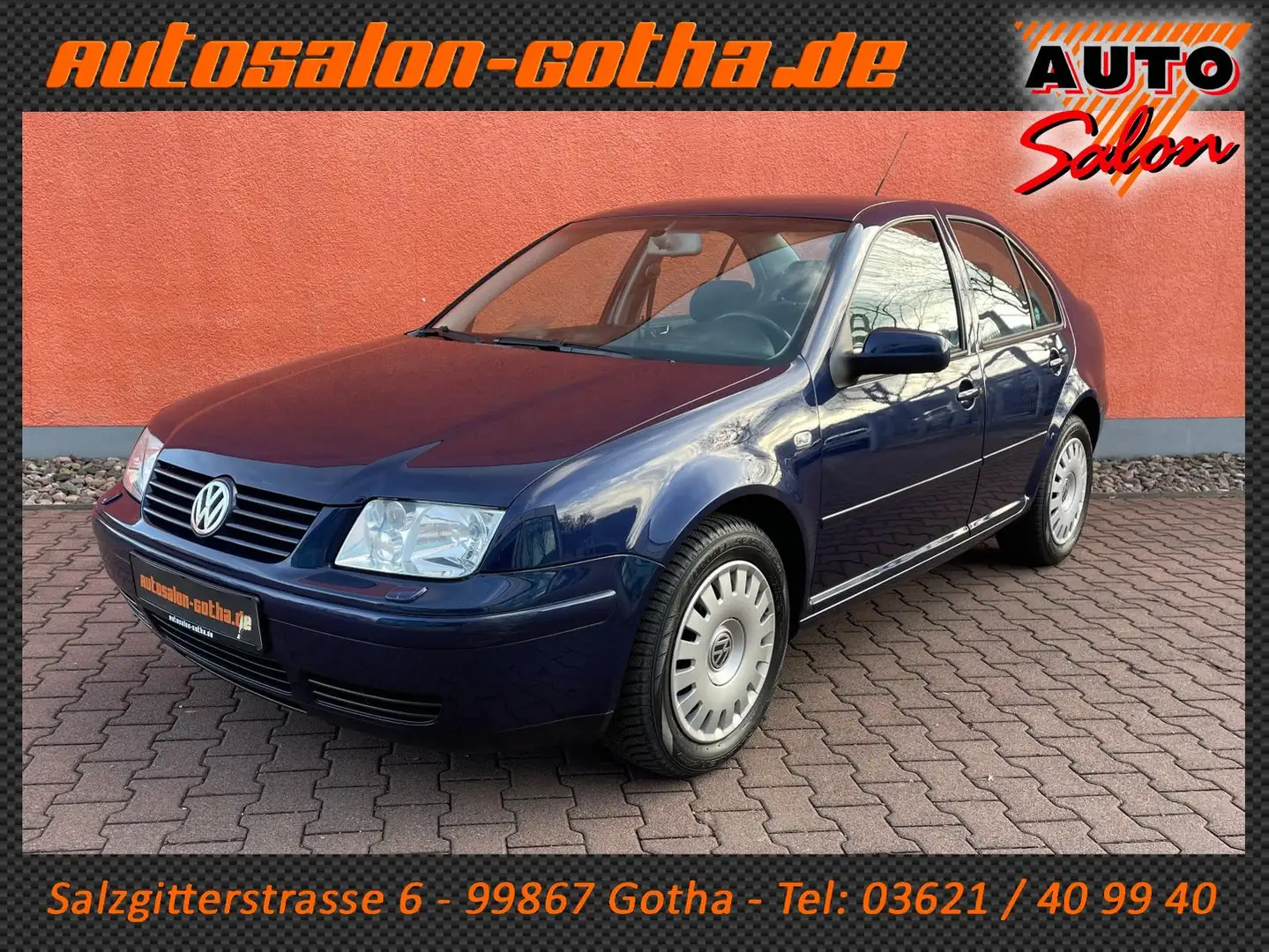 Volkswagen Bora Lim. 1.6 16V Comfortline KLIMA+AHK TÜV09.27 Blau - 1