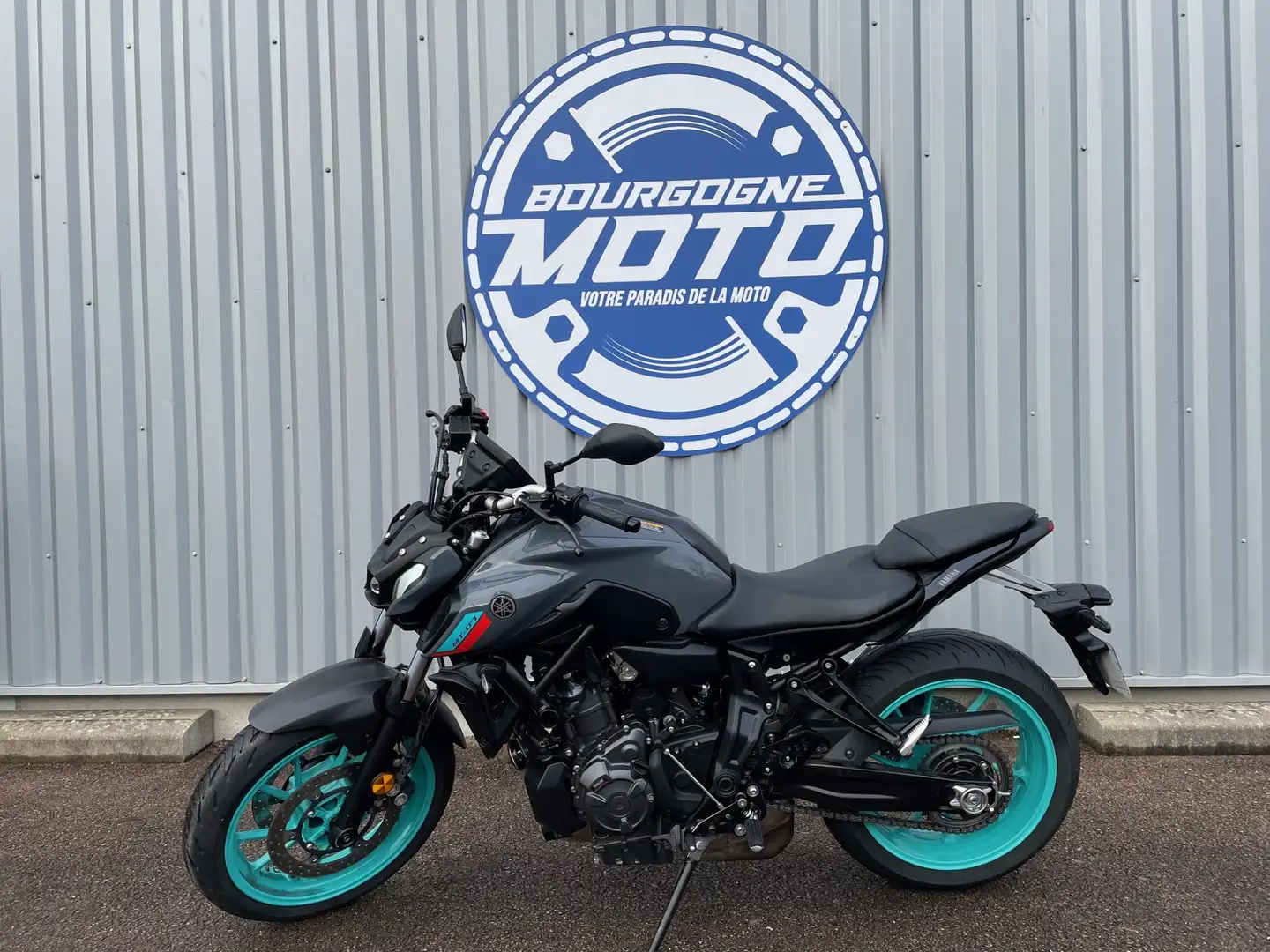 Yamaha MT-07 Grijs - 1