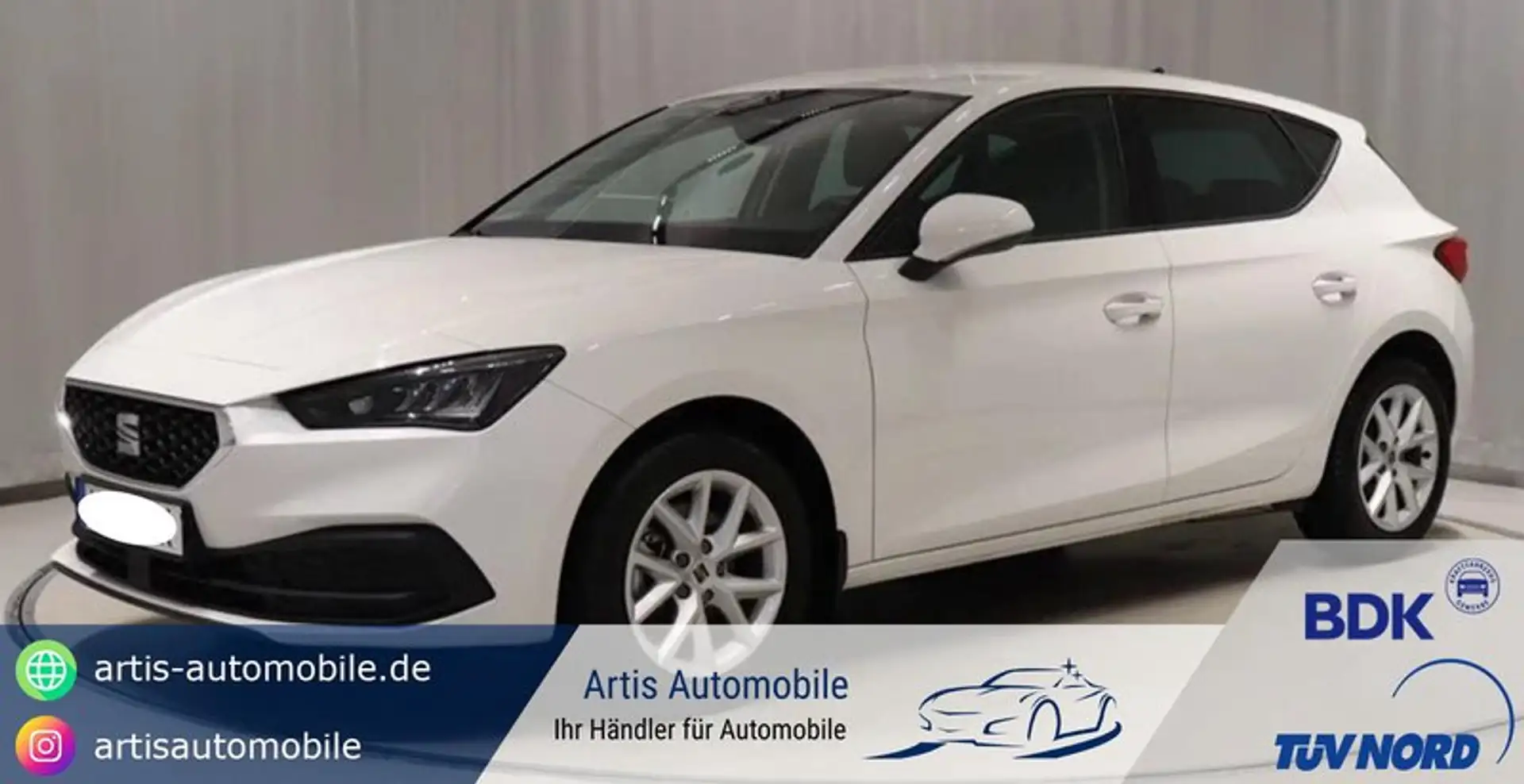 SEAT Leon Style CARPLAY-NAVI*LED*PDC Weiß - 1