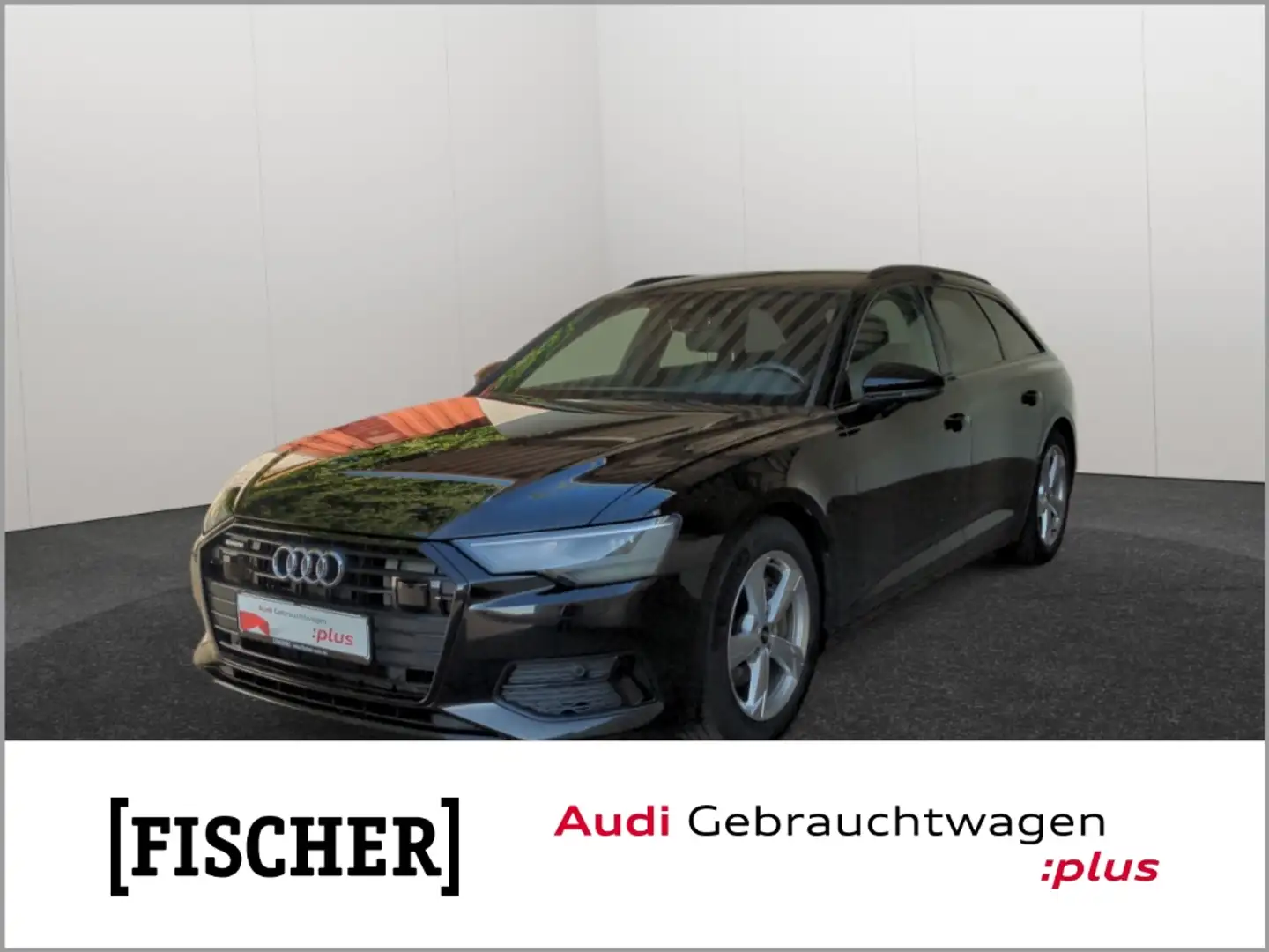 Audi A6 Avant 45TDI quattro S-tronic Sport LED Navi AHK B& Noir - 1
