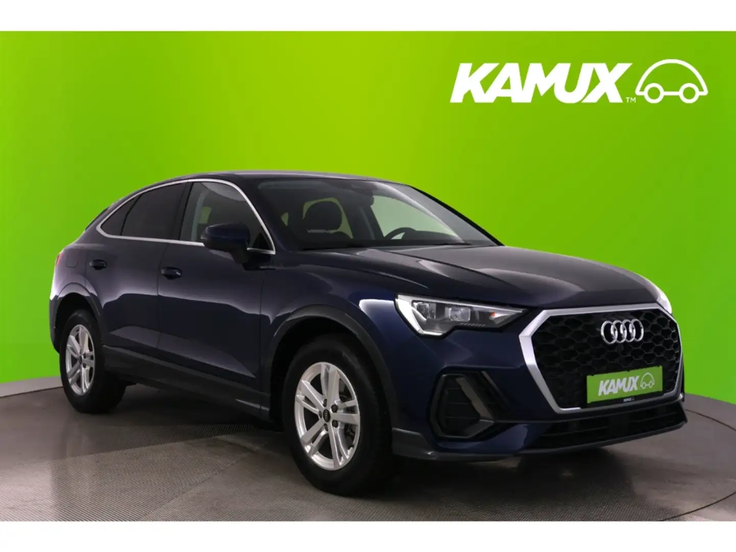 Audi Q3 1.5 TFSI Sb S-Tronic+LED+NAVI+VIRTUAL+KAMERA Blauw - 1
