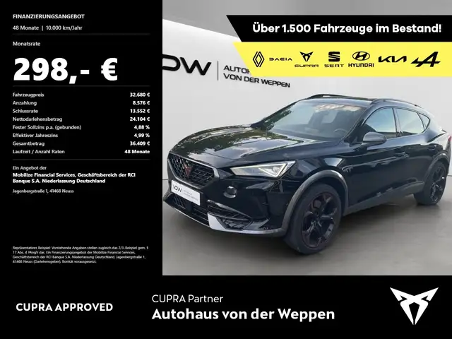 Cupra Formentor VZ 4Drive Matrix el.Heckkl. Kamera360 Klima Navi