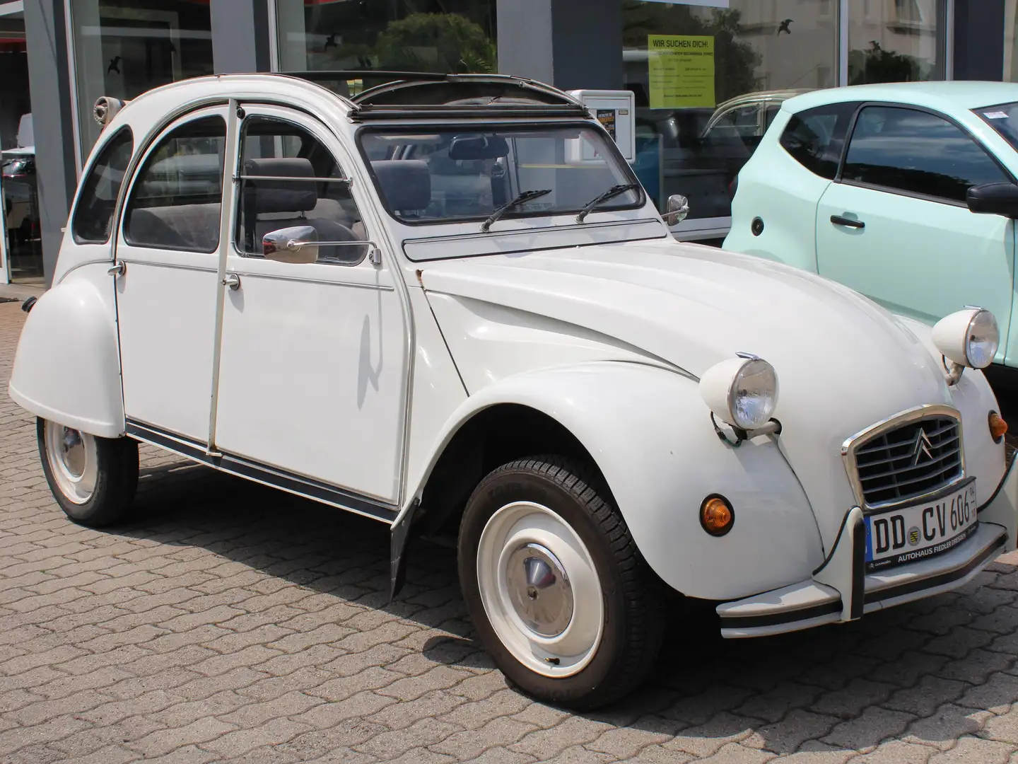 Citroen 2CV 2 CV 2 CV 6 Club Weiß - 1