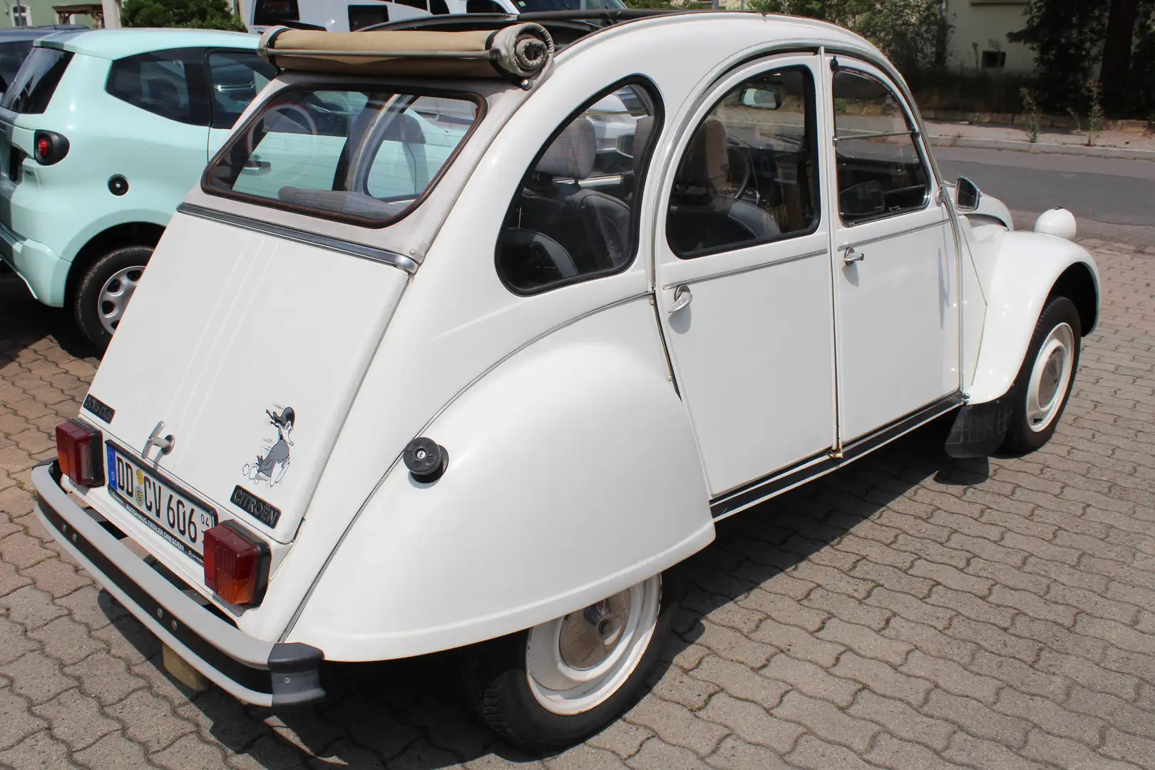Citroen 2CV 2 CV 2 CV 6 Club Weiß - 2
