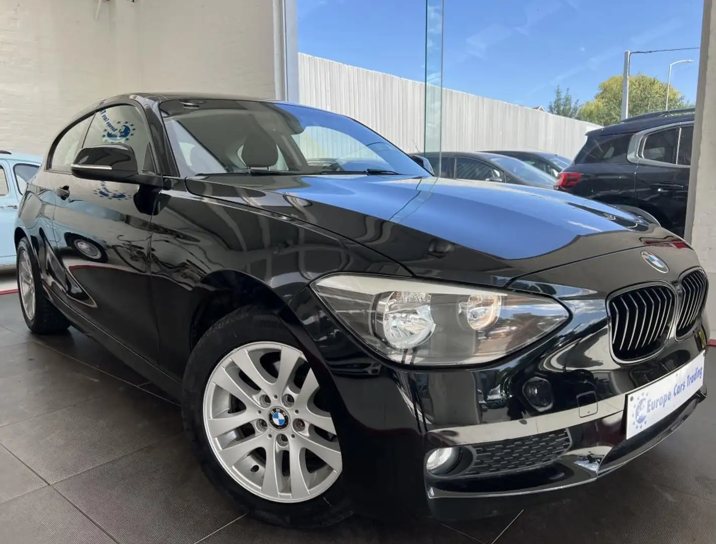 BMW 114 LOUNGE 1.6 102ch SIEGE CHAUFFANT GAR 12M Noir - 2