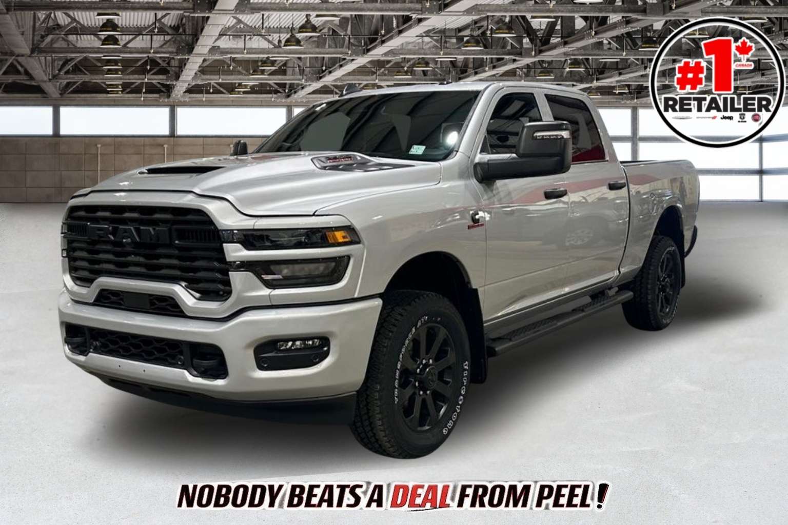 Silver 2026 RAM 2500 Pickup Truck Four-Wheel Drive 8-Speed Automatic