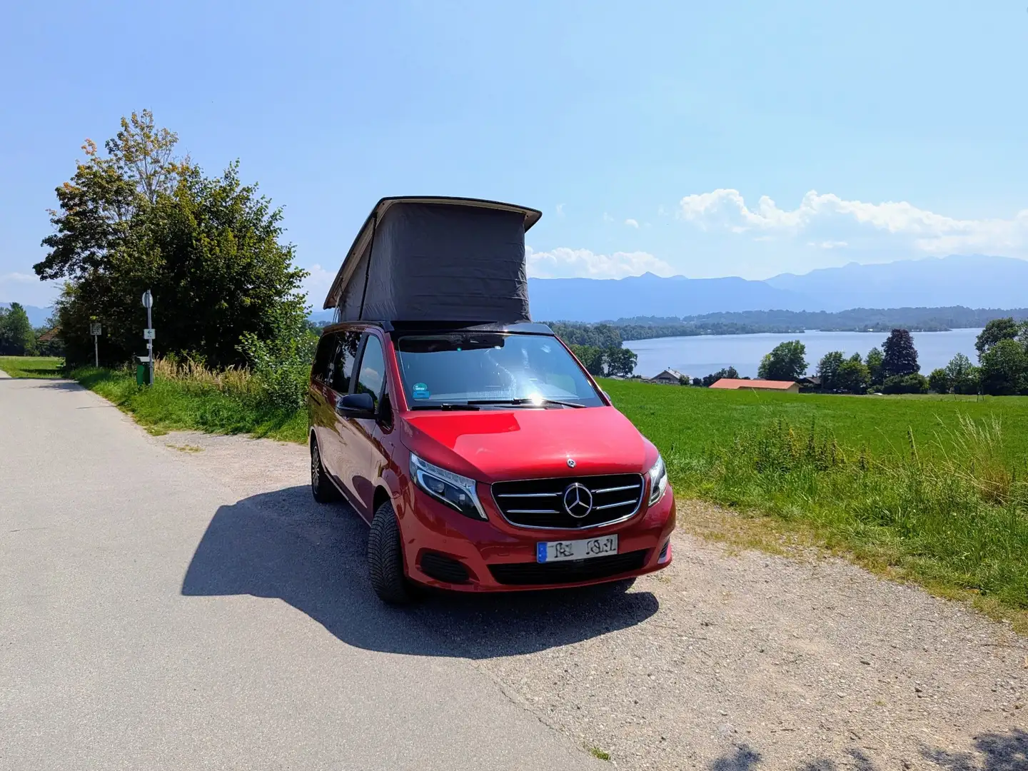 Mercedes-Benz Marco Polo 220/250 d HORIZON EDITION 4MATIC (447.813) Rojo - 1