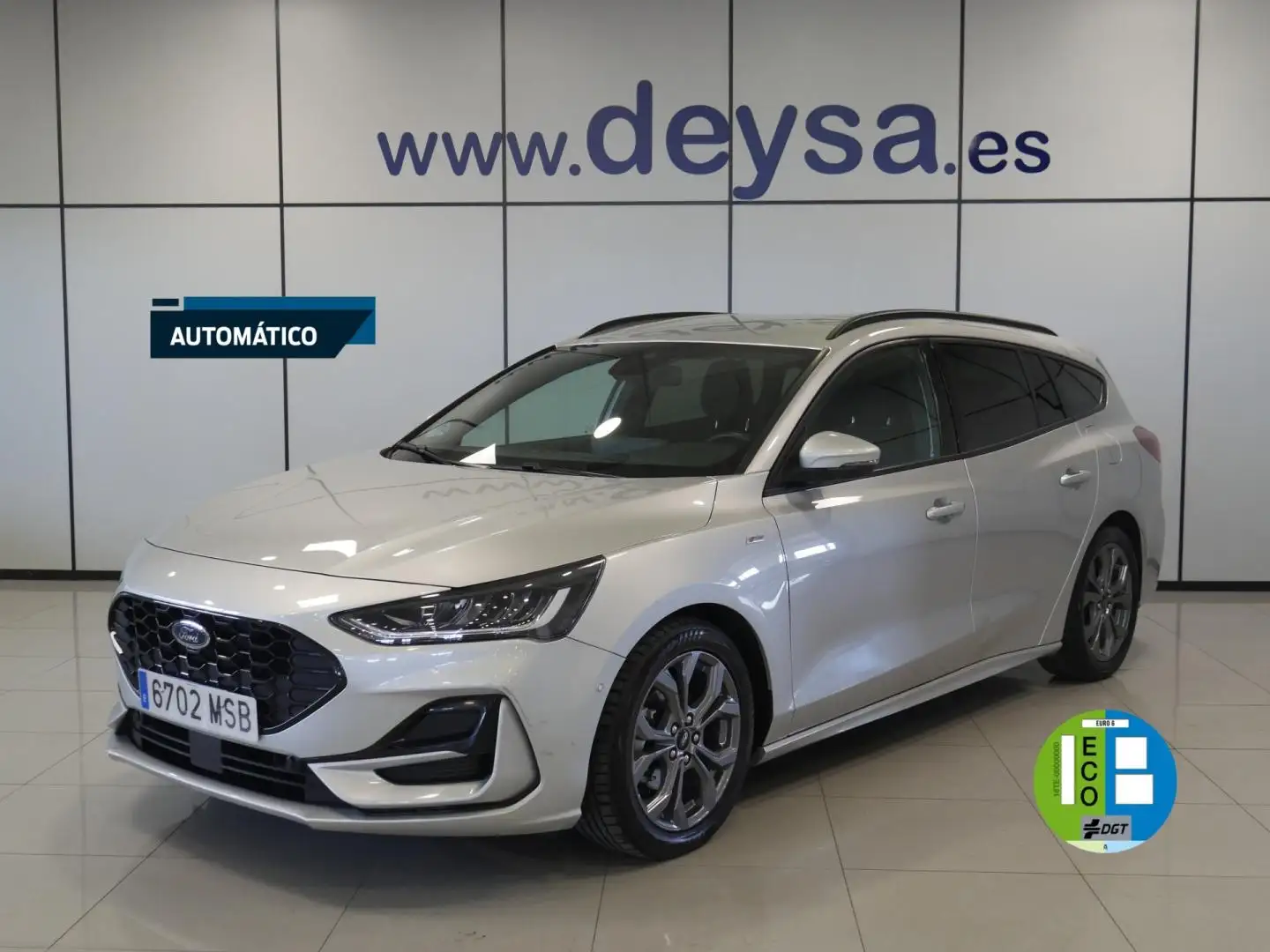 Ford Focus 1.0 Ecoboost MHEV ST-Line X 155 Aut. Plateado - 1